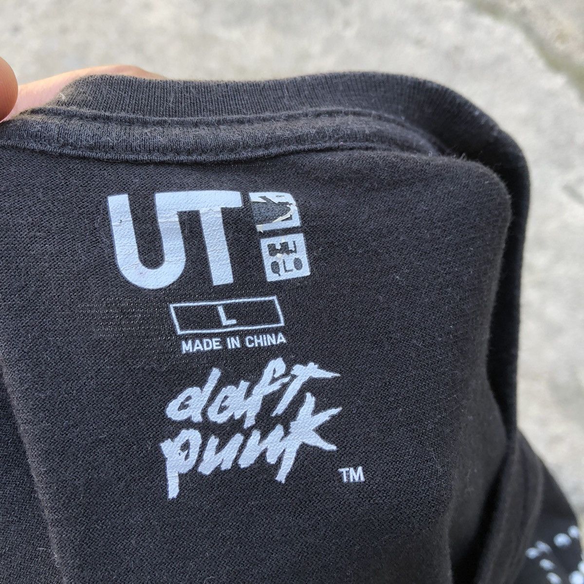 Band Tees 🔥Rare🔥Daft Punk Iconic Electronic Duo Music Collab Tee Size US M / EU 48-50 / 2 - 7 Thumbnail