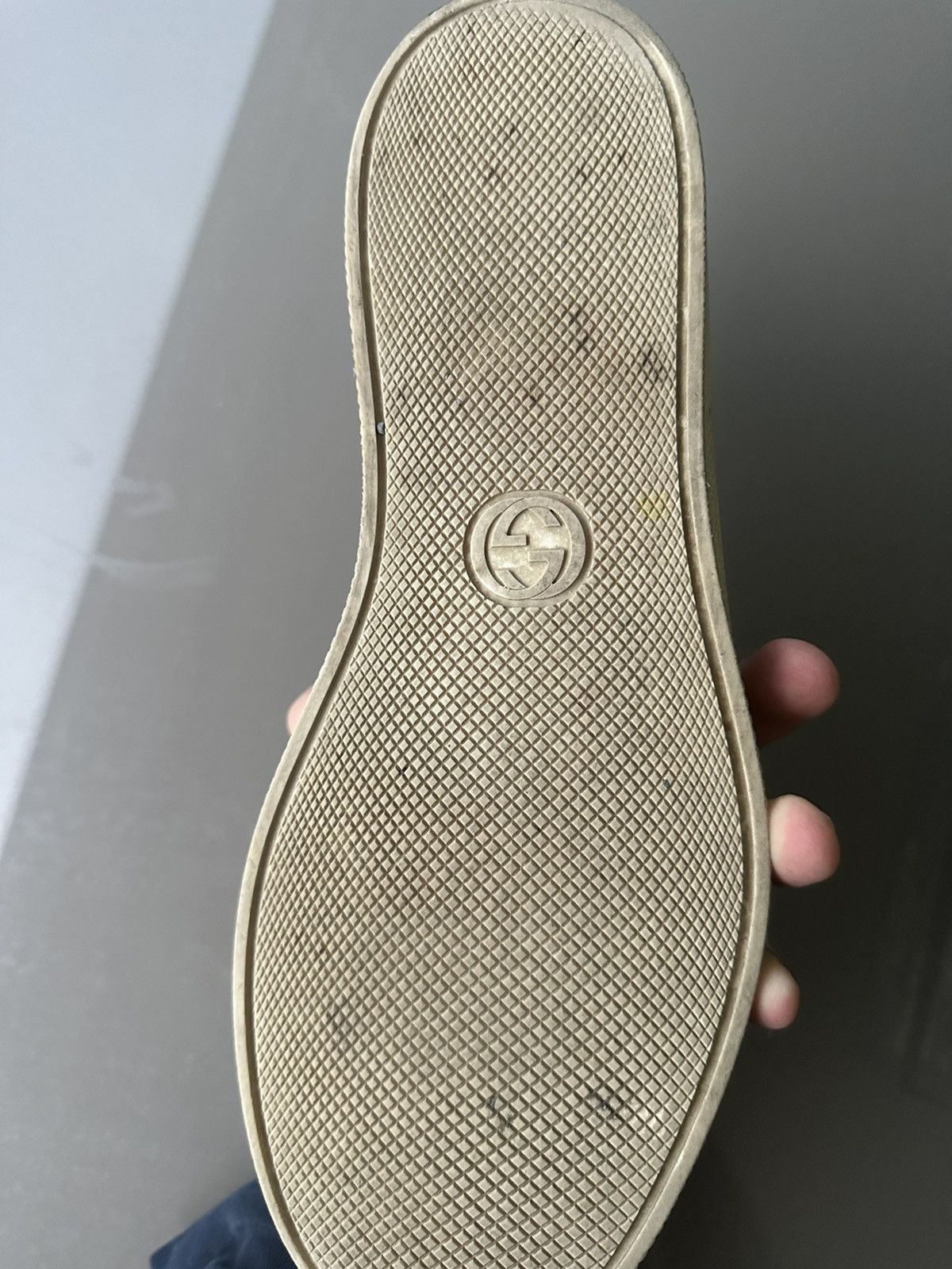 Gucci Gucci Men Slip On Sneaker - Bloom Flower Print Supreme GG Size US 7.5 / EU 40-41 - 6 Thumbnail