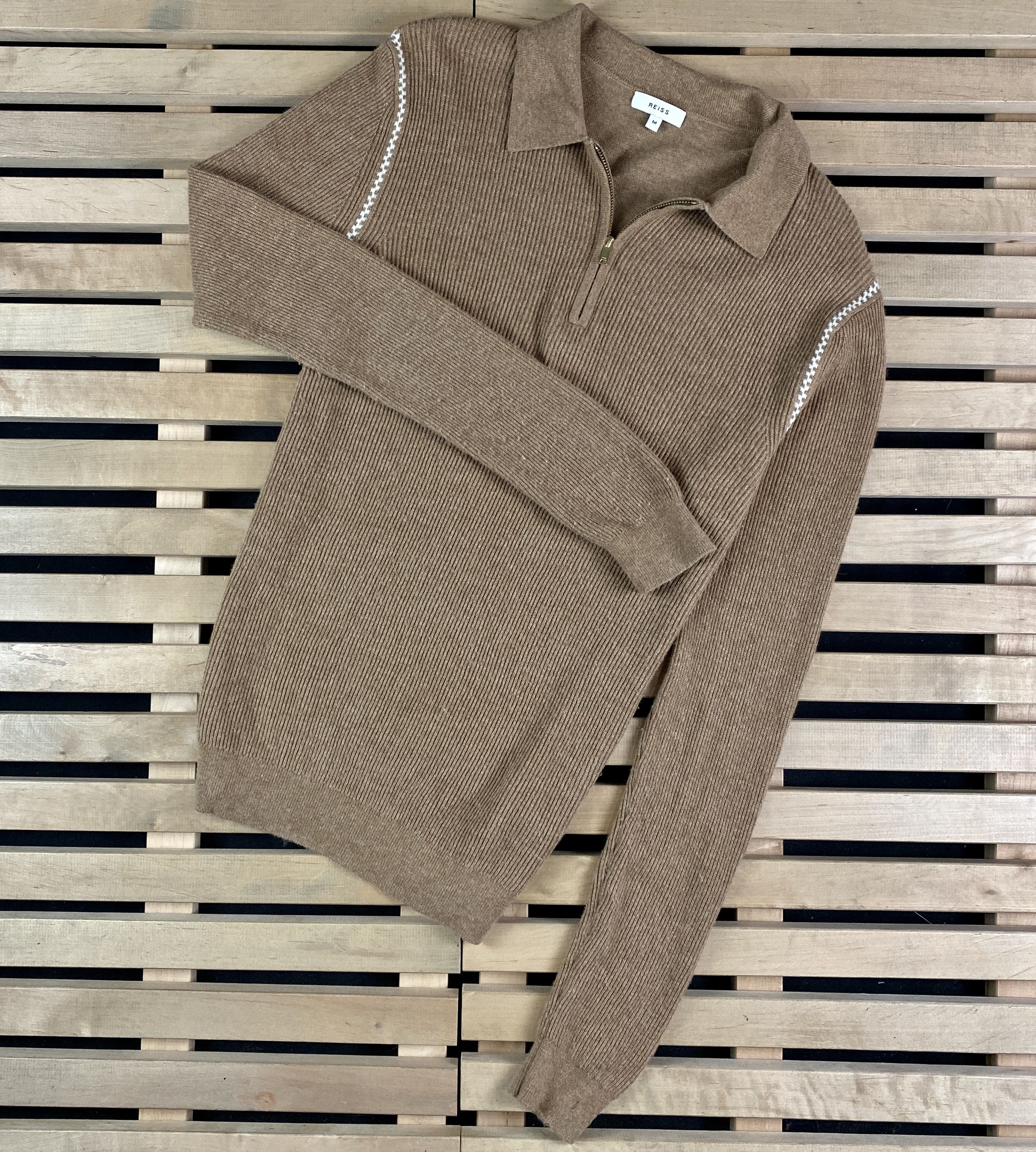 Reiss Men’s Wool Jumper Sweater Reiss Size M Size US M / EU 48-50 / 2 - 1 Thumbnail