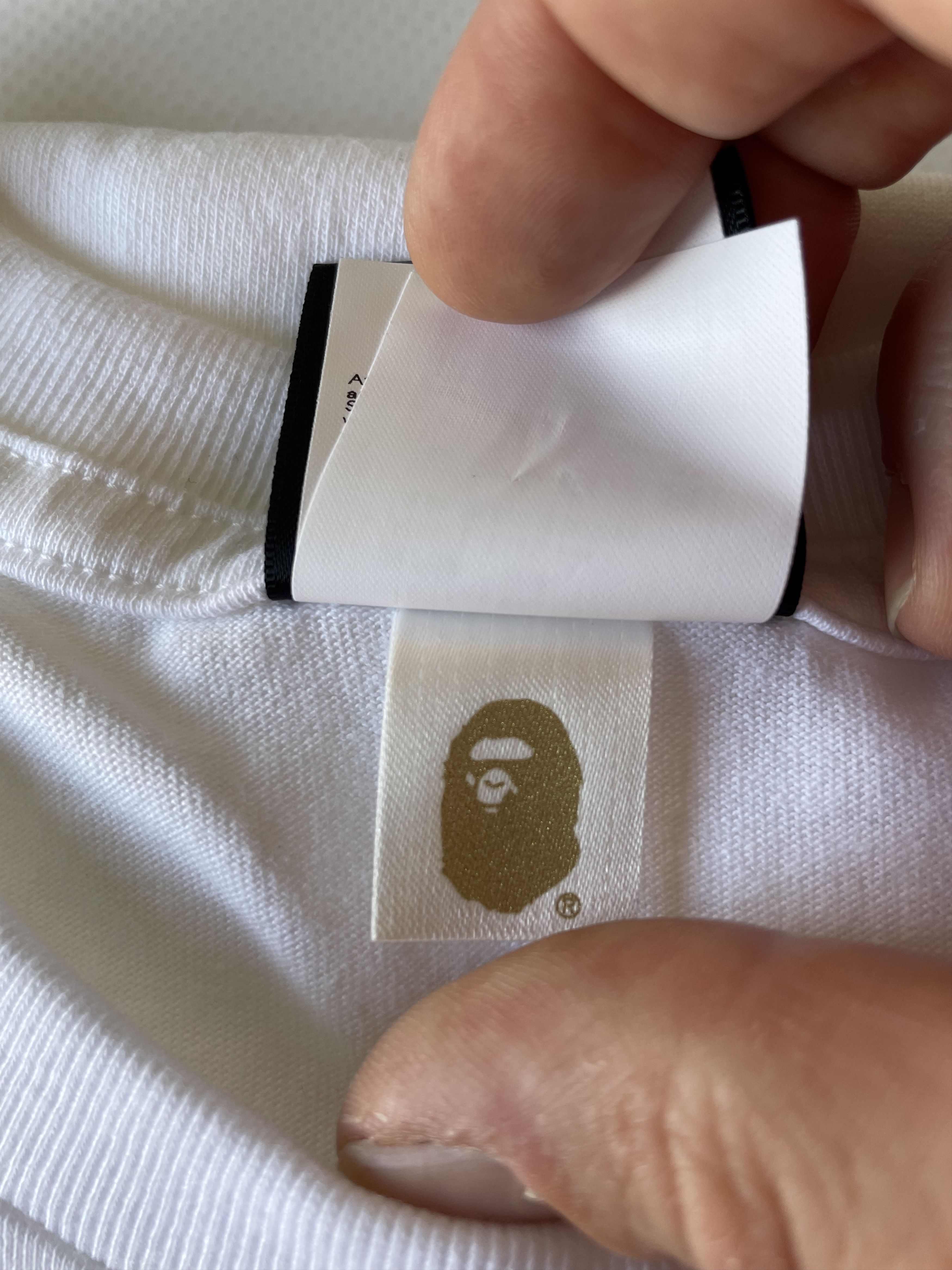 Bape × Neighborhood BAPE X NBHD TEE Size US L / EU 52-54 / 3 - 7 Thumbnail