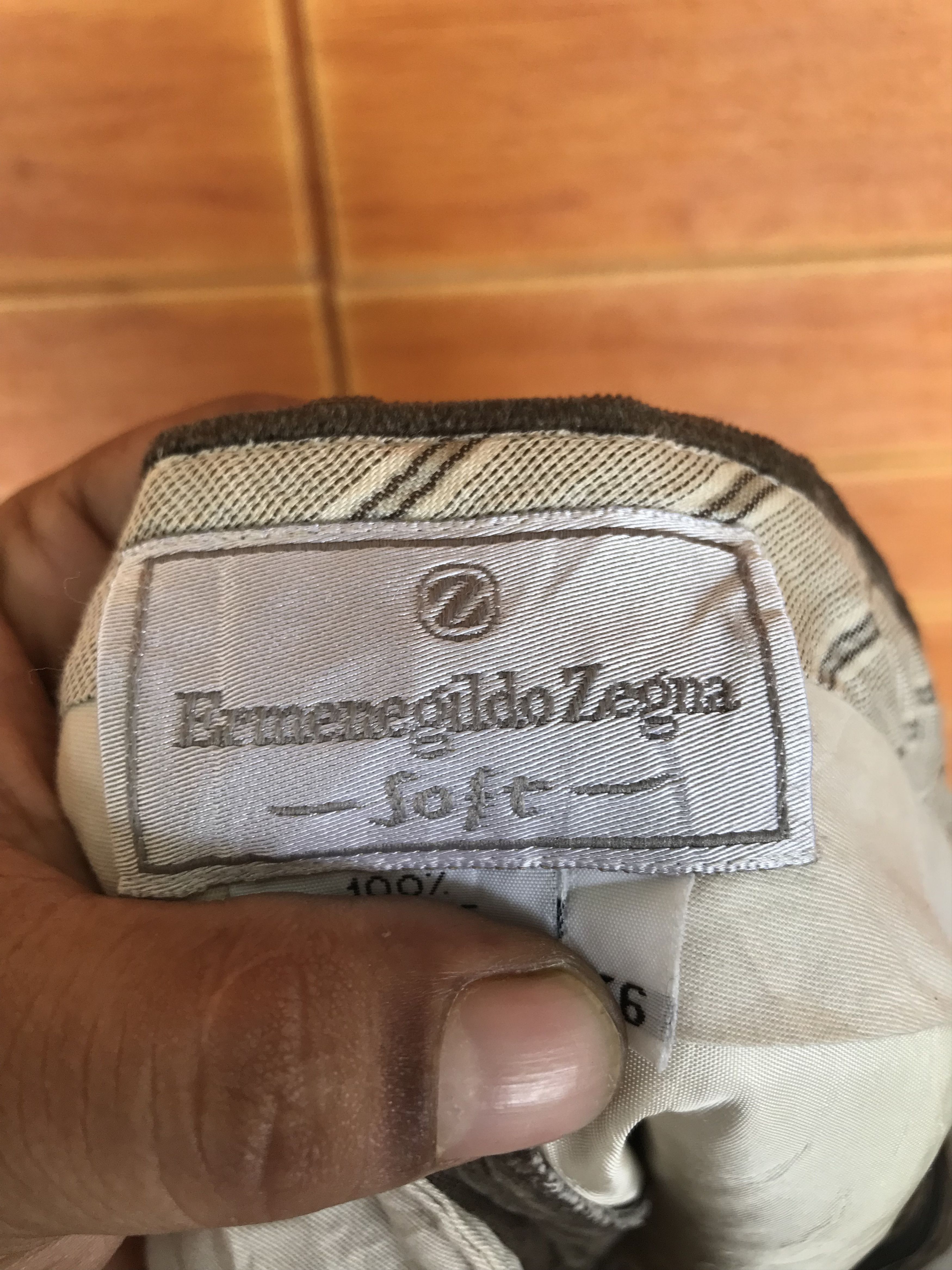 Ermenegildo Zegna Vintage 90s Ermenegildo Zegna Baggy Ballon Corduroy Pants Size US 36 / EU 52 - 12 Thumbnail