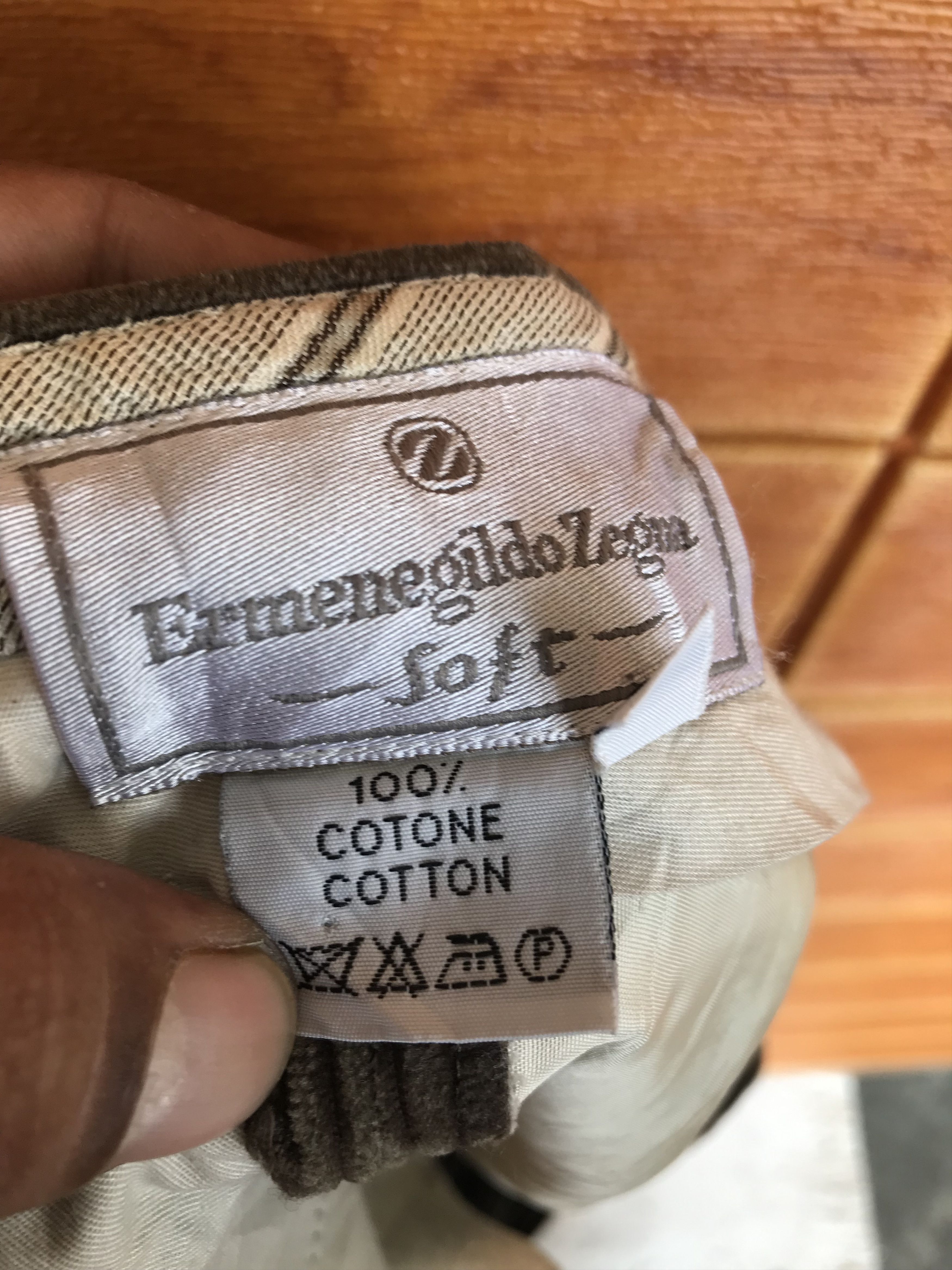Ermenegildo Zegna Vintage 90s Ermenegildo Zegna Baggy Ballon Corduroy Pants Size US 36 / EU 52 - 13 Thumbnail