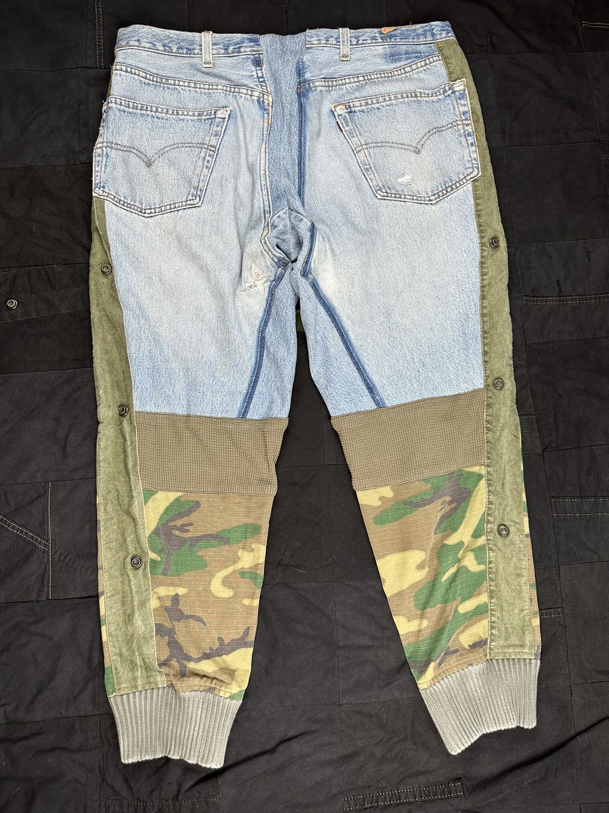 Greg Lauren Denim / Army Cargo GL Pant Size US 36 / EU 52 - 3 Thumbnail