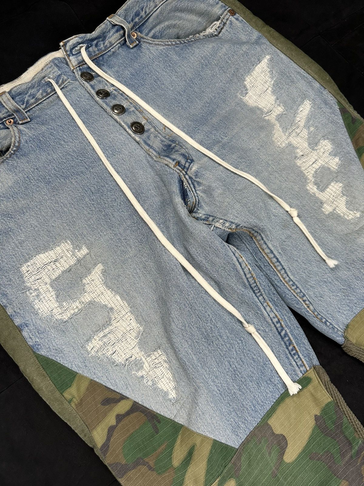 Greg Lauren Denim / Army Cargo GL Pant Size US 36 / EU 52 - 2 Thumbnail