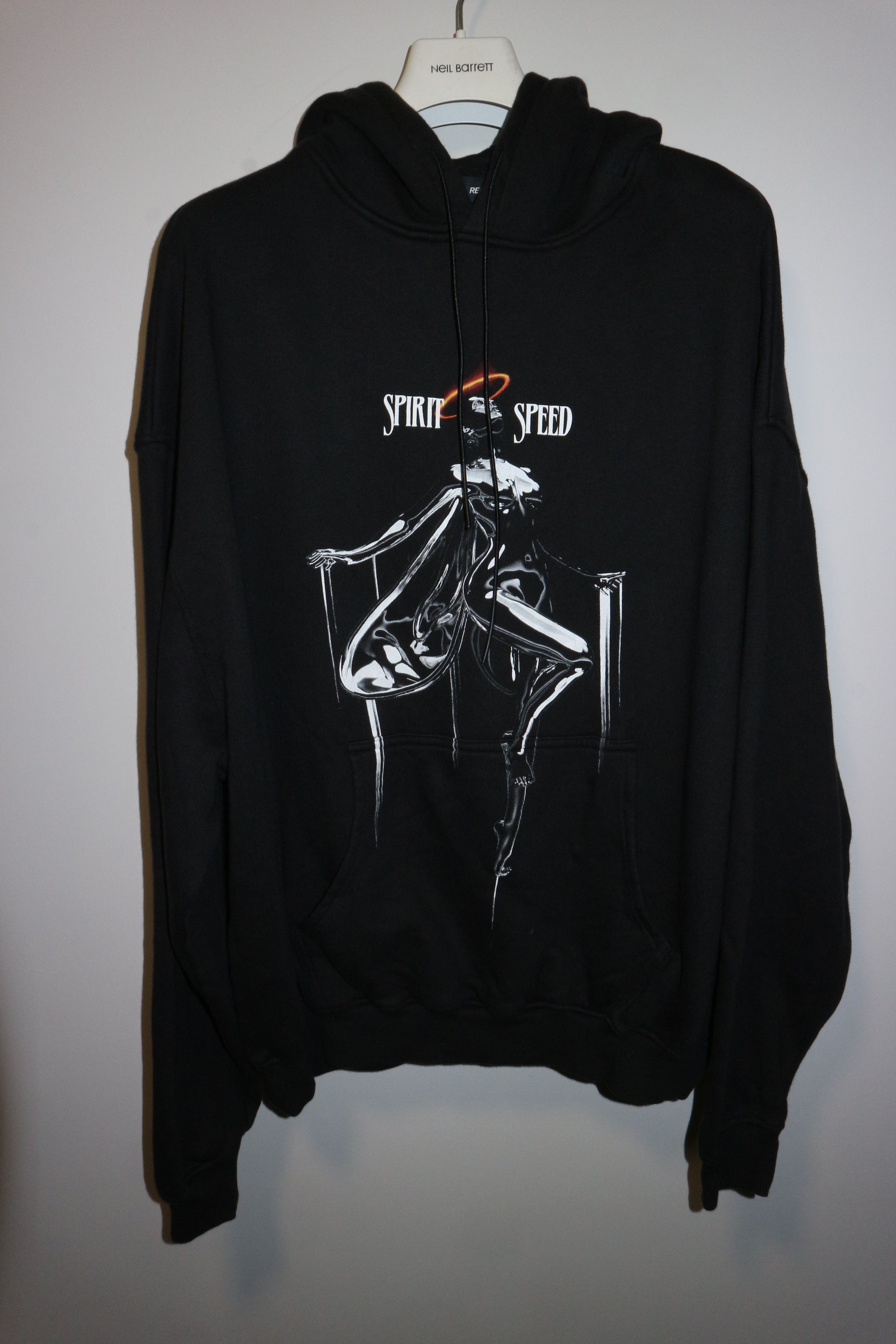 image of Represent Clo Spirit Speed Hoodie in Black, Men's (Size XL)