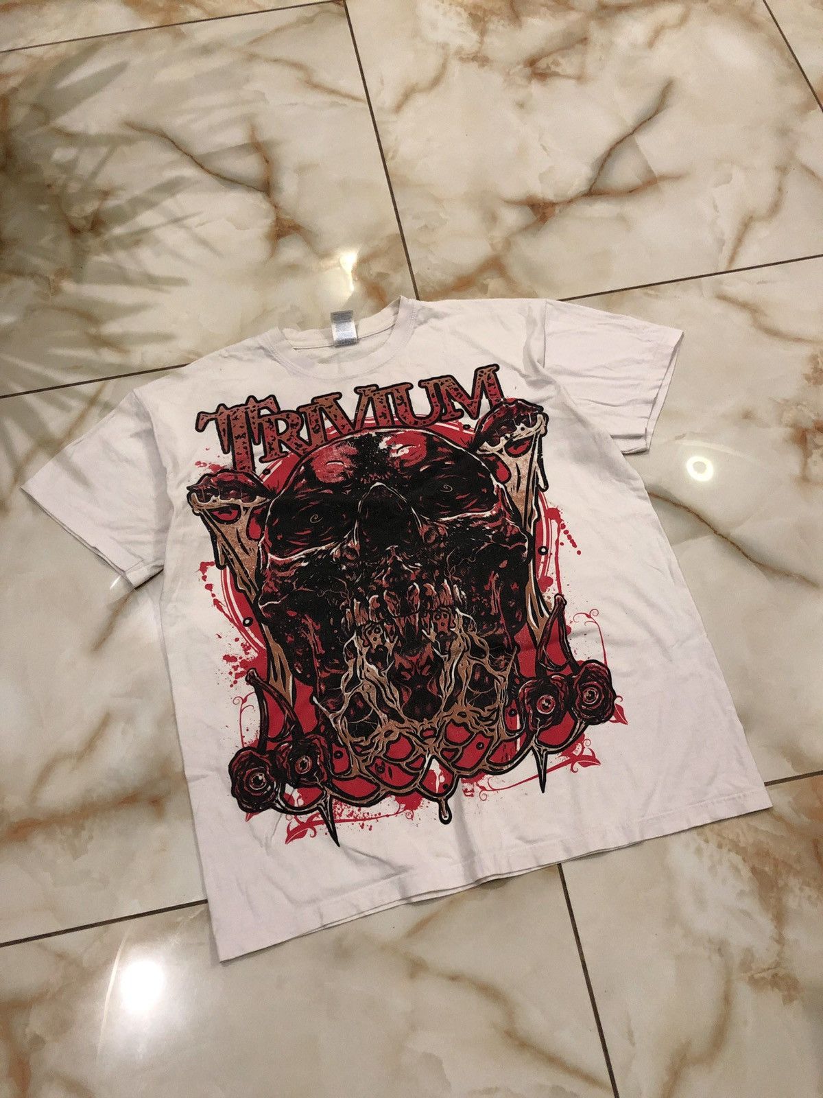 Band Tees × Vintage Vintage Trivium Band Tee Size US M / EU 48-50 / 2 - 2 Thumbnail