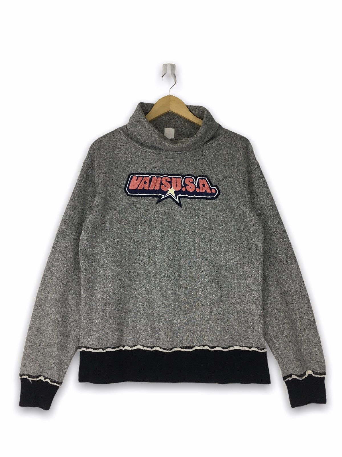 Vans Rare design Vans Embroidery sweatshirt jumper Size US L / EU 52-54 / 3 - 1 Thumbnail