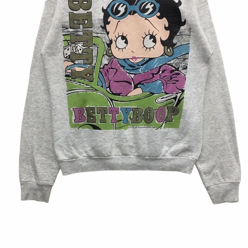 Cartoon Network × Disney × Vintage Rare Vintage 90s Betty Boop Overprints Sweatshirt Size US L / EU 52-54 / 3 - 3 Thumbnail