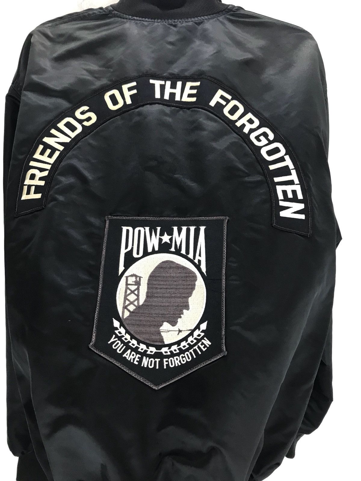 Vintage Vintage 80s POW MIA Friends Of The Forgotten Jacket Size US XL / EU 56 / 4 - 4 Thumbnail