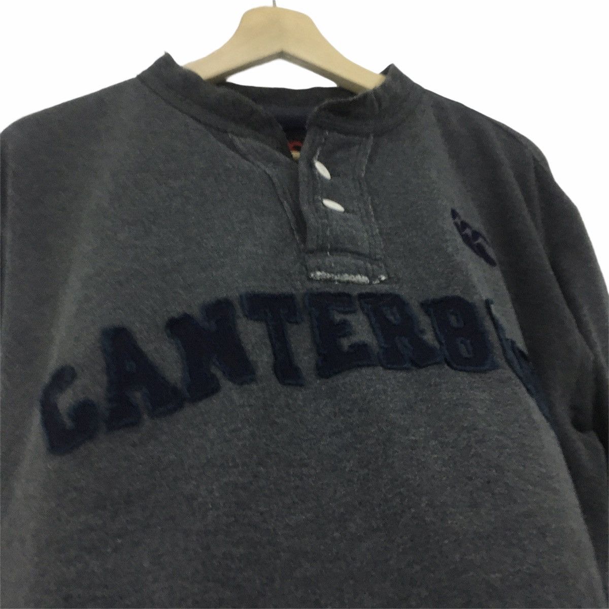 Canterbury of New Zealand Rare Canterbury All Embroidery Half Bottom Sweatshirt Size US M / EU 48-50 / 2 - 8 Thumbnail