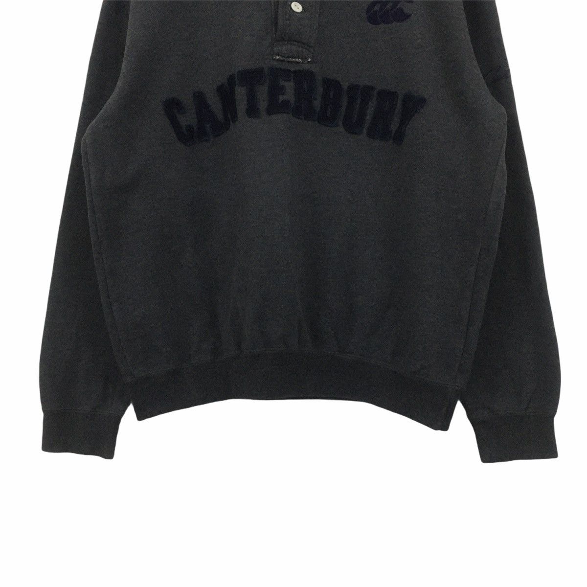 Canterbury of New Zealand Rare Canterbury All Embroidery Half Bottom Sweatshirt Size US M / EU 48-50 / 2 - 4 Thumbnail
