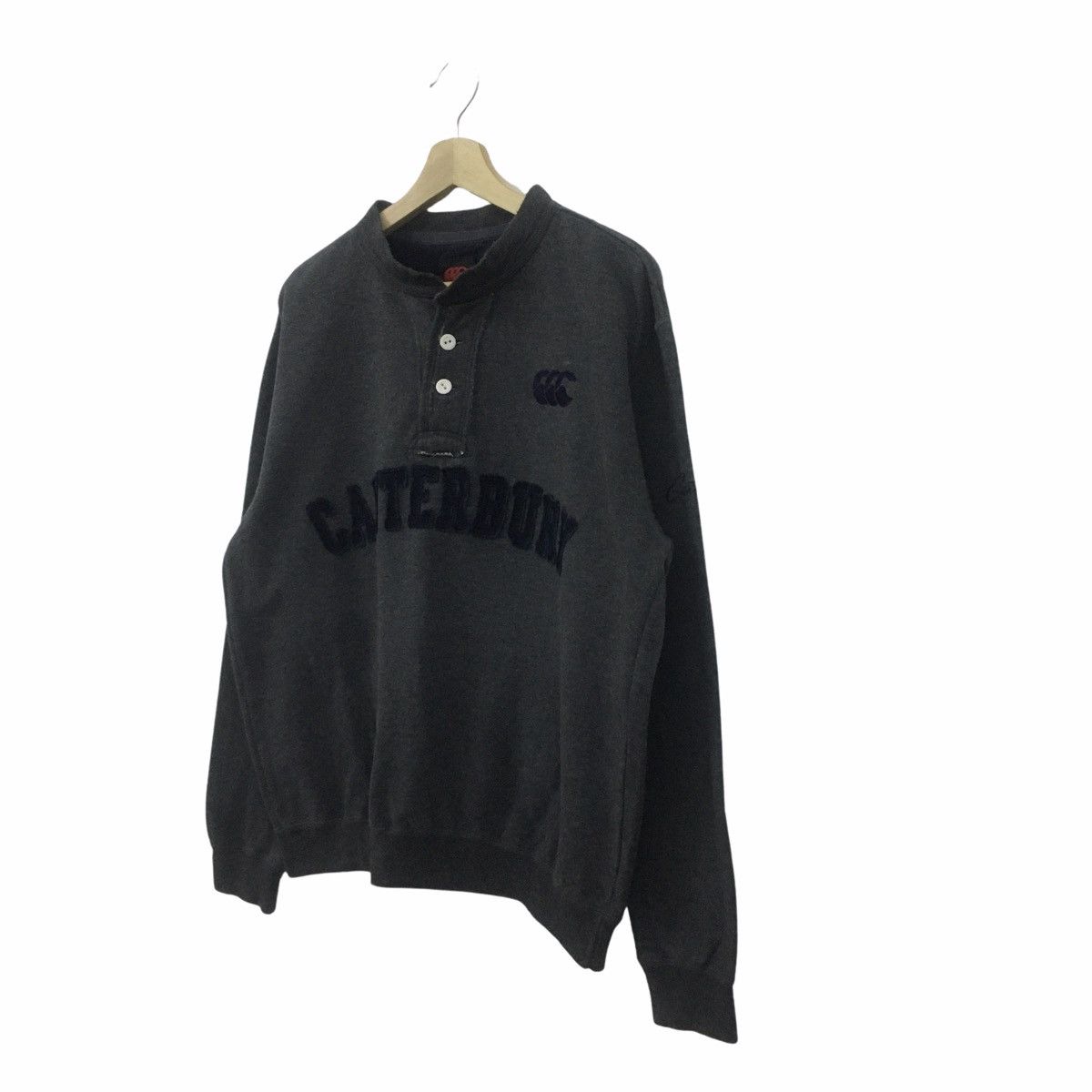 Canterbury of New Zealand Rare Canterbury All Embroidery Half Bottom Sweatshirt Size US M / EU 48-50 / 2 - 6 Thumbnail