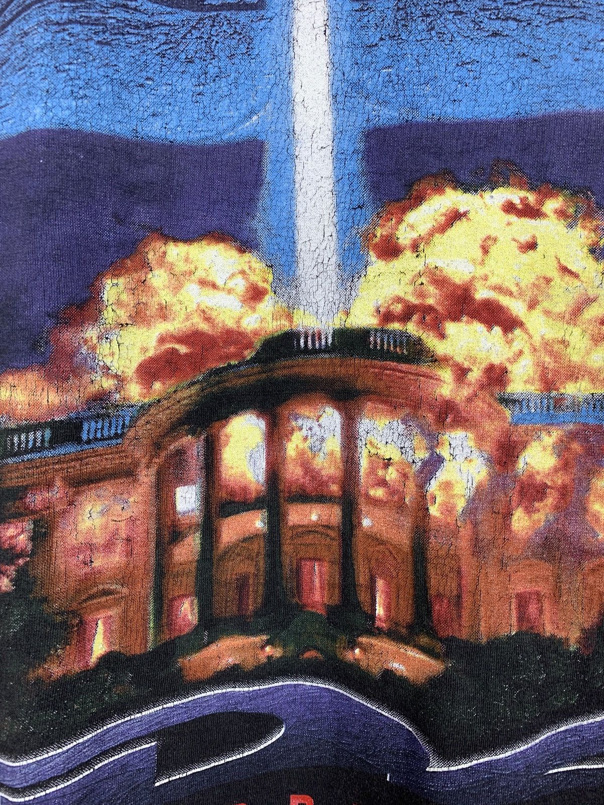 Vintage 1996 Vintage Independence Day Movie T-Shirt Size US XL / EU 56 / 4 - 6 Thumbnail
