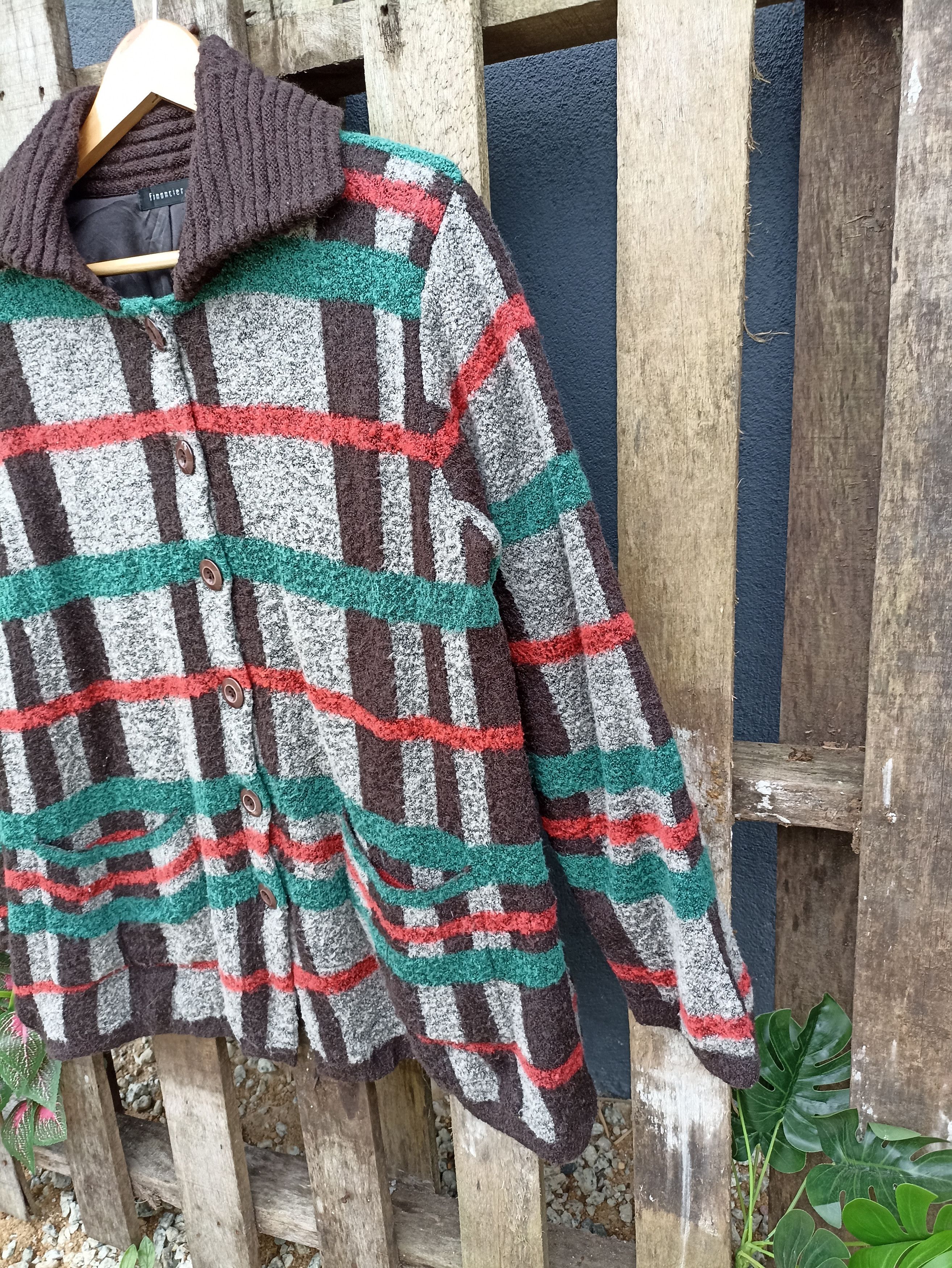 Japanese Brand Japanese brand Financier Fleece Cardigan Sweater Collar Size US M / EU 48-50 / 2 - 4 Thumbnail