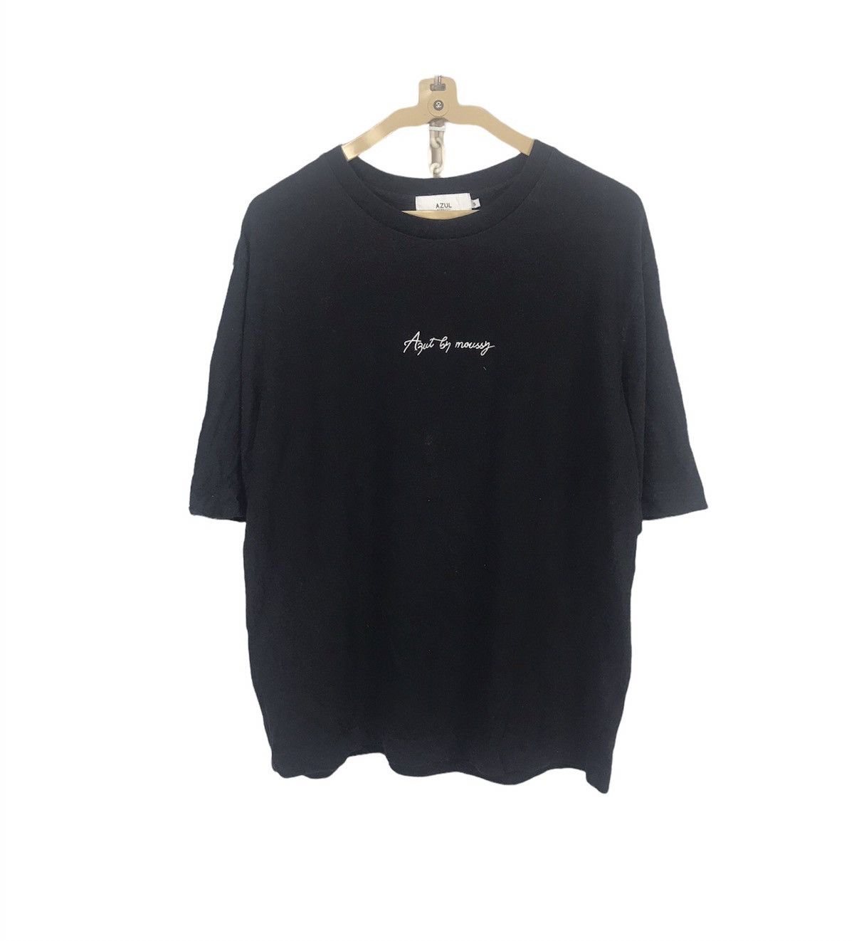 Japanese Brand Azul by moussy spellout tshirt Size US M / EU 48-50 / 2 - 1 Thumbnail