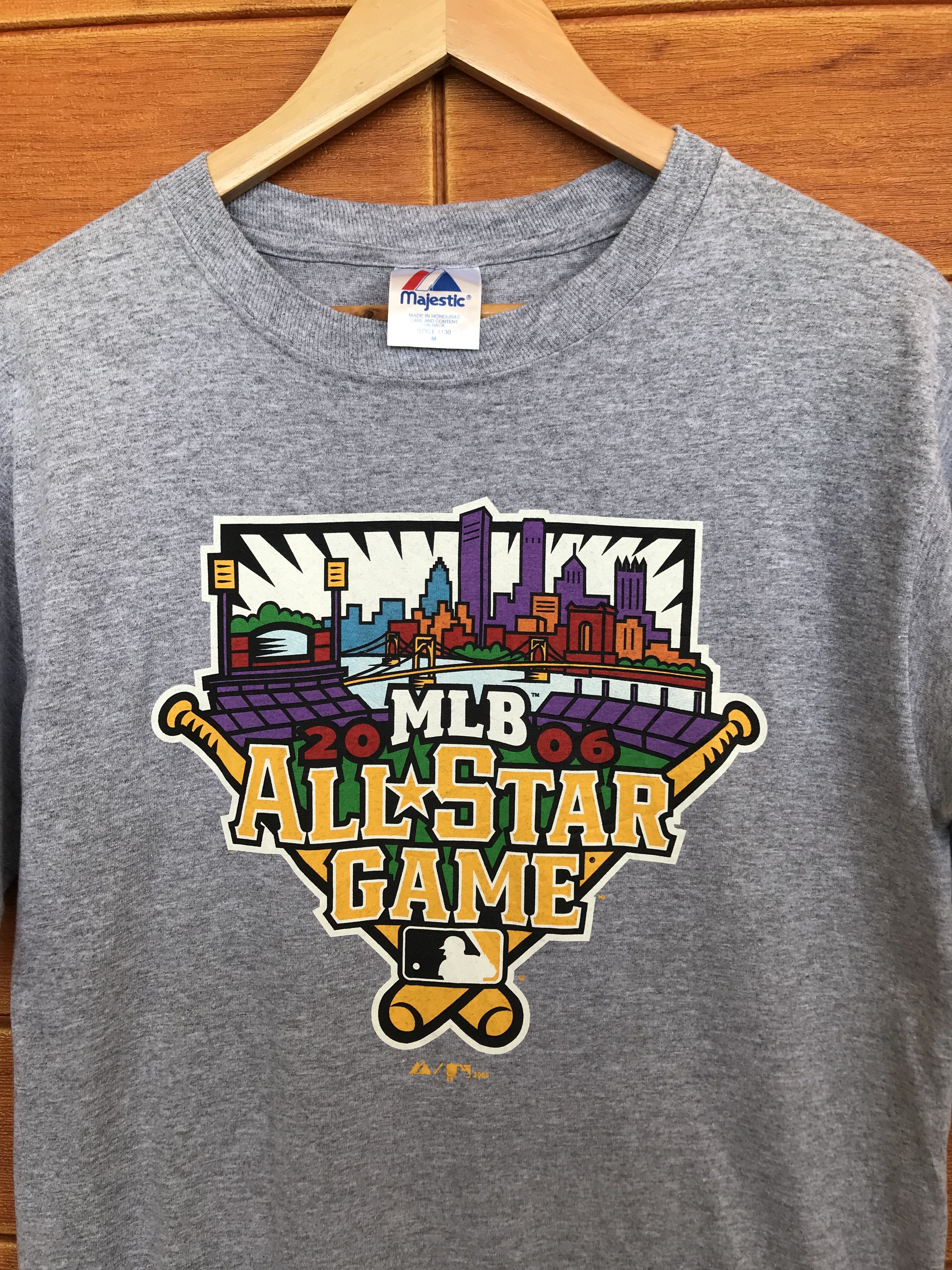 Vintage Vintage 00s Majestic All Star Game Mlb T-Shirt Size US M / EU 48-50 / 2 - 3 Thumbnail