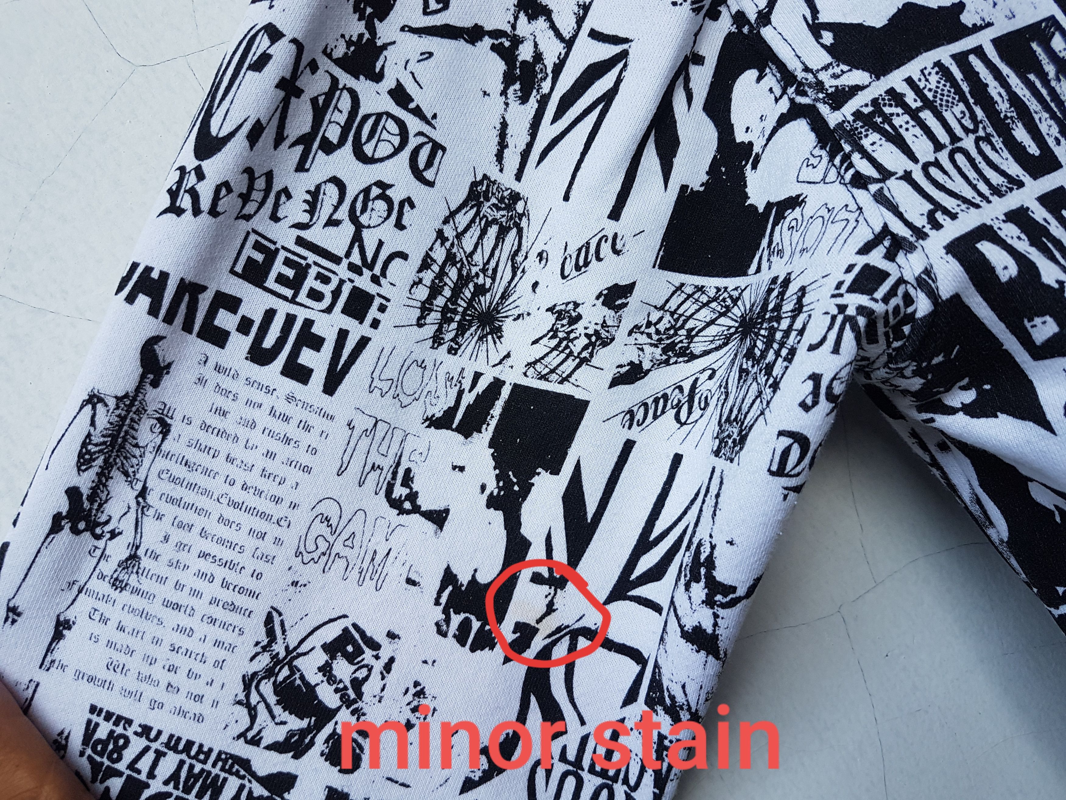 Japanese Brand Fit S to M, Sex Pot Revenge Magazine Pattern Zip Hoodie Size US M / EU 48-50 / 2 - 5 Thumbnail
