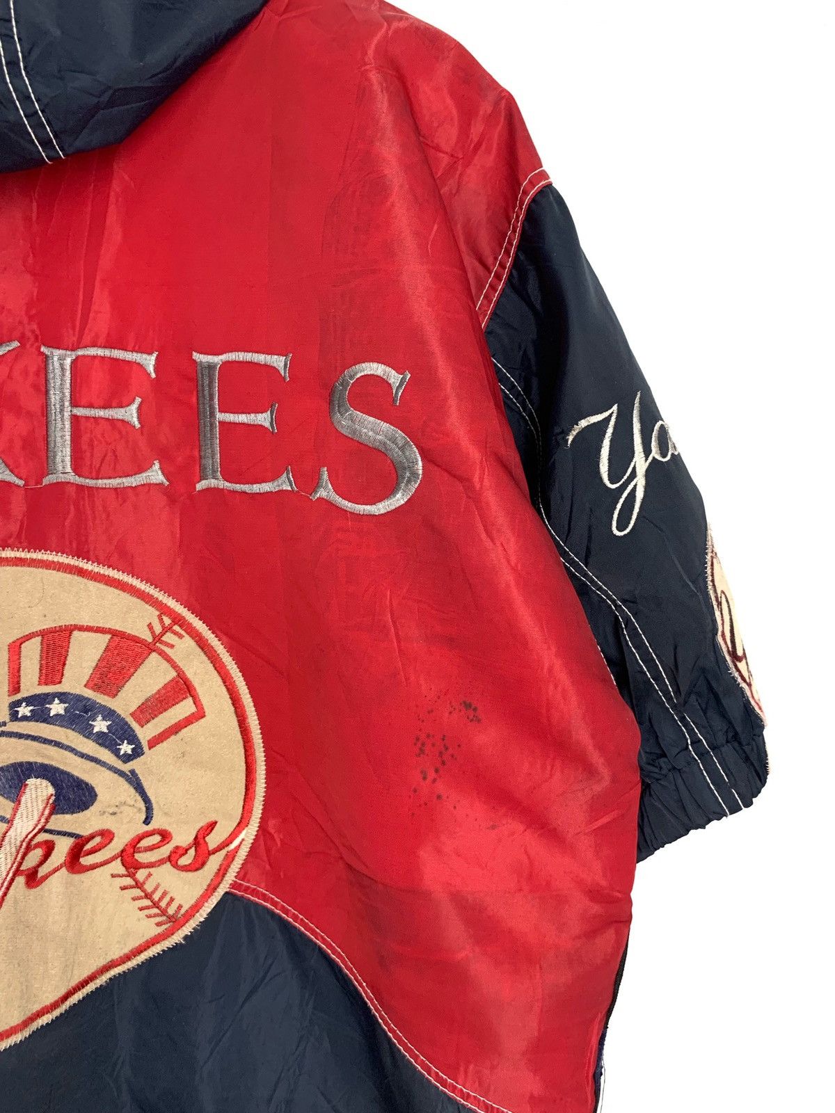 NBA × New York Yankees RARE ‼️ New York Yankees Multicolor Hoodie Jacket Size US L / EU 52-54 / 3 - 7 Thumbnail