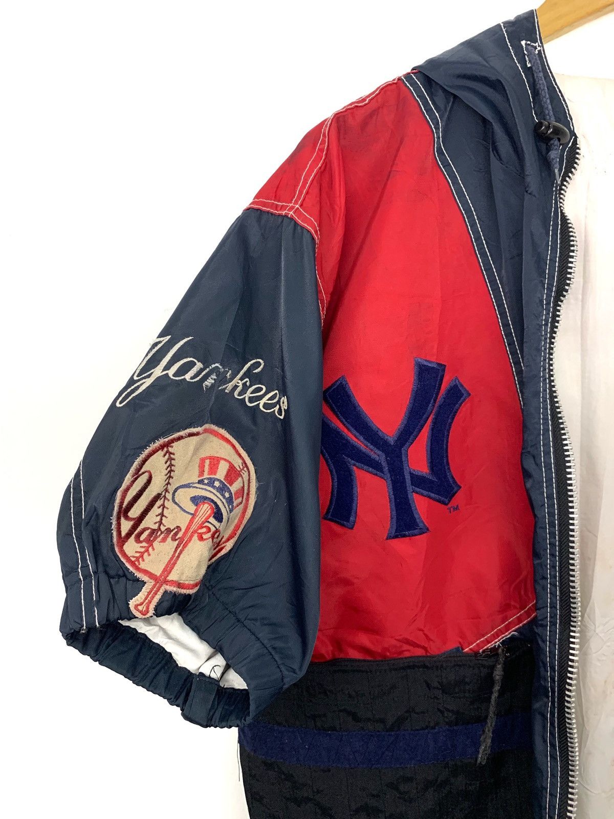 NBA × New York Yankees RARE ‼️ New York Yankees Multicolor Hoodie Jacket Size US L / EU 52-54 / 3 - 6 Thumbnail