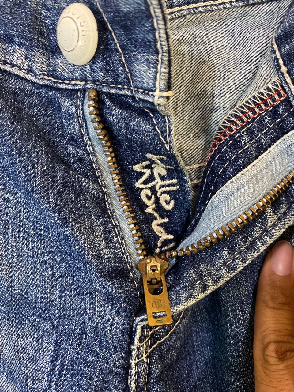 Japanese Brand vanquish japanese brands denim nice design Size US 31 - 10 Thumbnail
