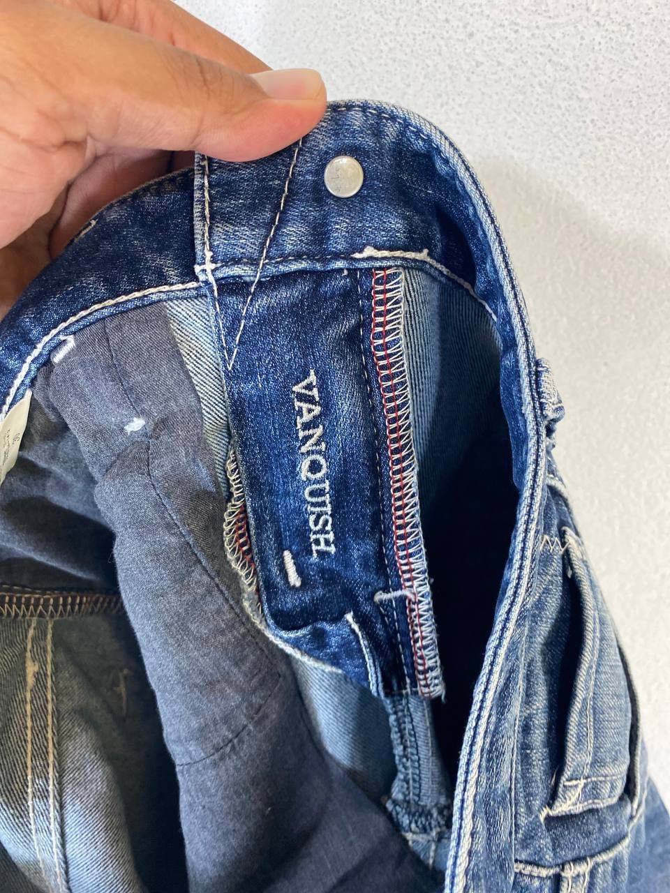 Japanese Brand vanquish japanese brands denim nice design Size US 31 - 14 Thumbnail