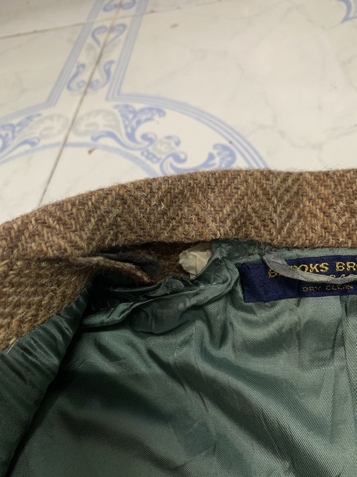 Brooks Brothers Vtg Brooks Brothers 346 Wool Jacket Coat/Blazer Size US M / EU 48-50 / 2 - 13 Thumbnail
