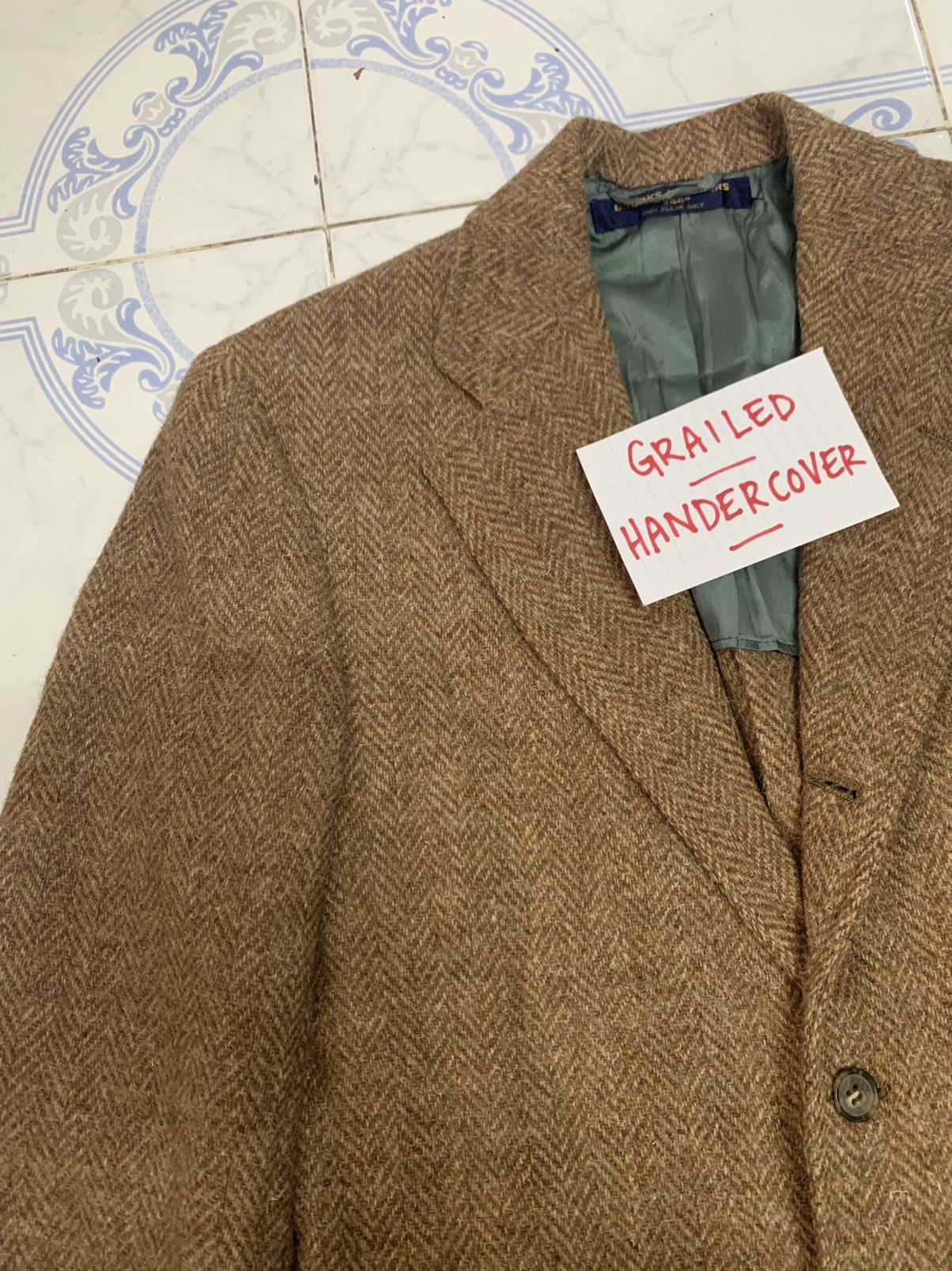 Brooks Brothers Vtg Brooks Brothers 346 Wool Jacket Coat/Blazer Size US M / EU 48-50 / 2 - 6 Thumbnail