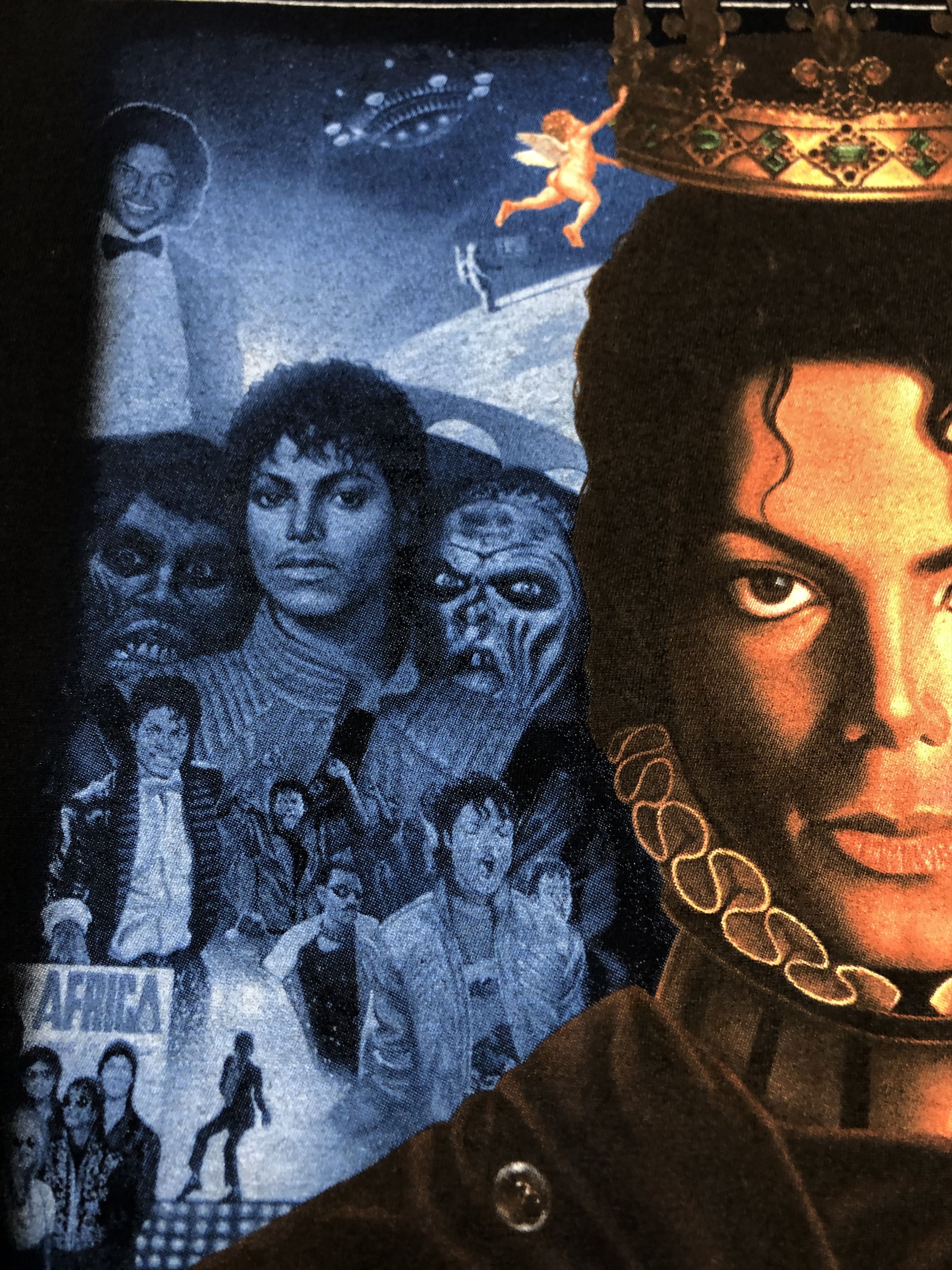 Band Tees × Michael Jackson × Vintage Michael Jackson Tee Rare Shirt Band Y2K Drill Hype Size US S / EU 44-46 / 1 - 5 Thumbnail