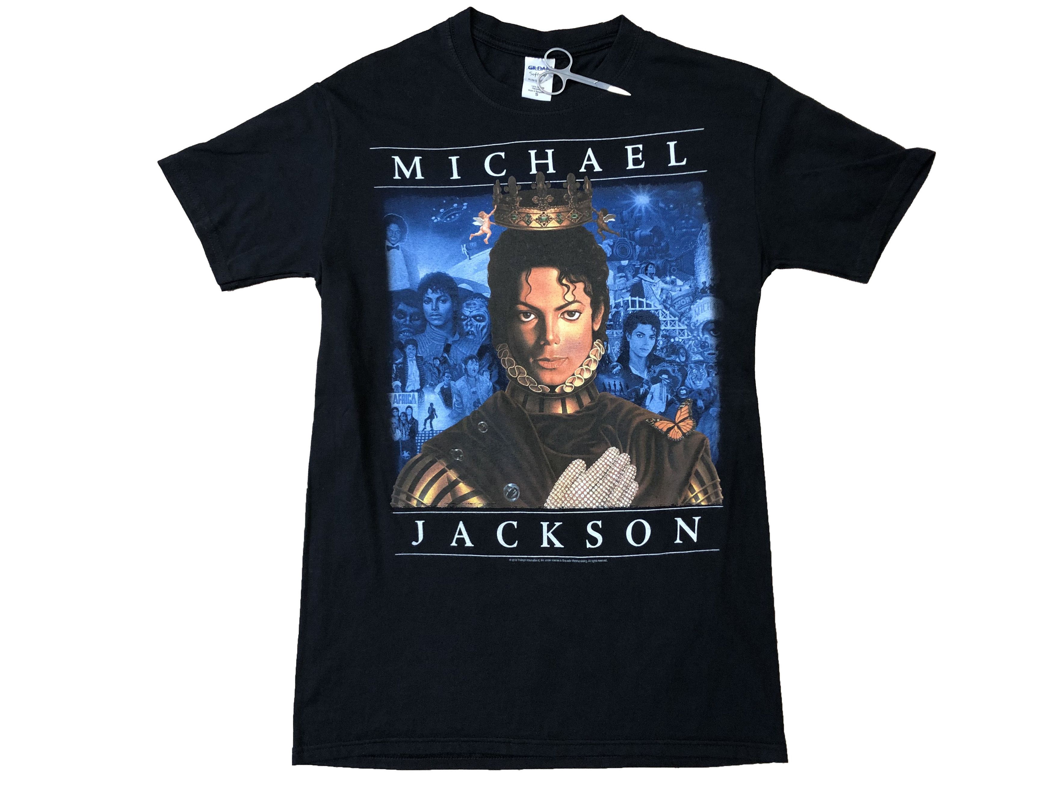 Band Tees × Michael Jackson × Vintage Michael Jackson Tee Rare Shirt Band Y2K Drill Hype Size US S / EU 44-46 / 1 - 1 Thumbnail