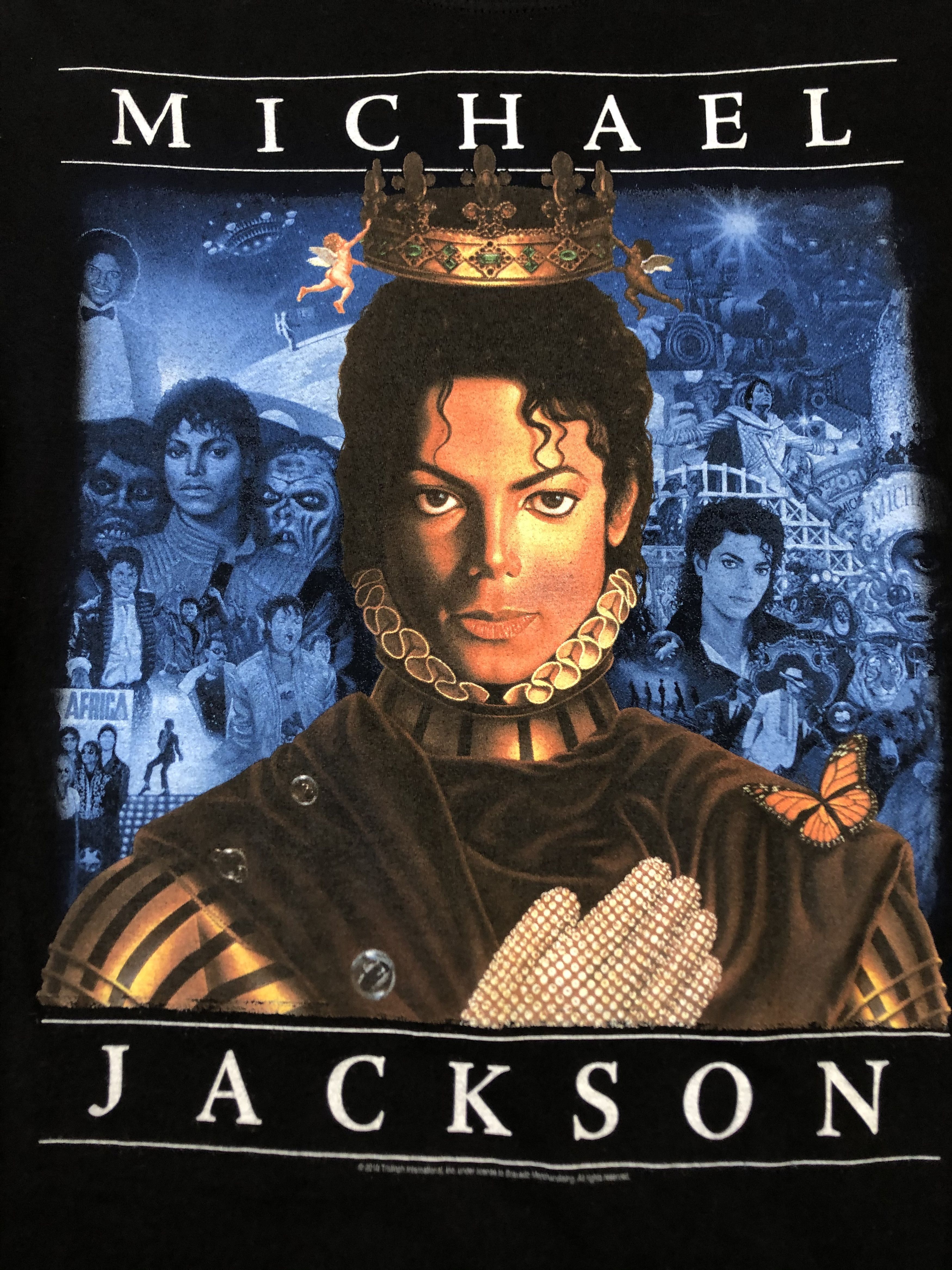 Band Tees × Michael Jackson × Vintage Michael Jackson Tee Rare Shirt Band Y2K Drill Hype Size US S / EU 44-46 / 1 - 2 Thumbnail