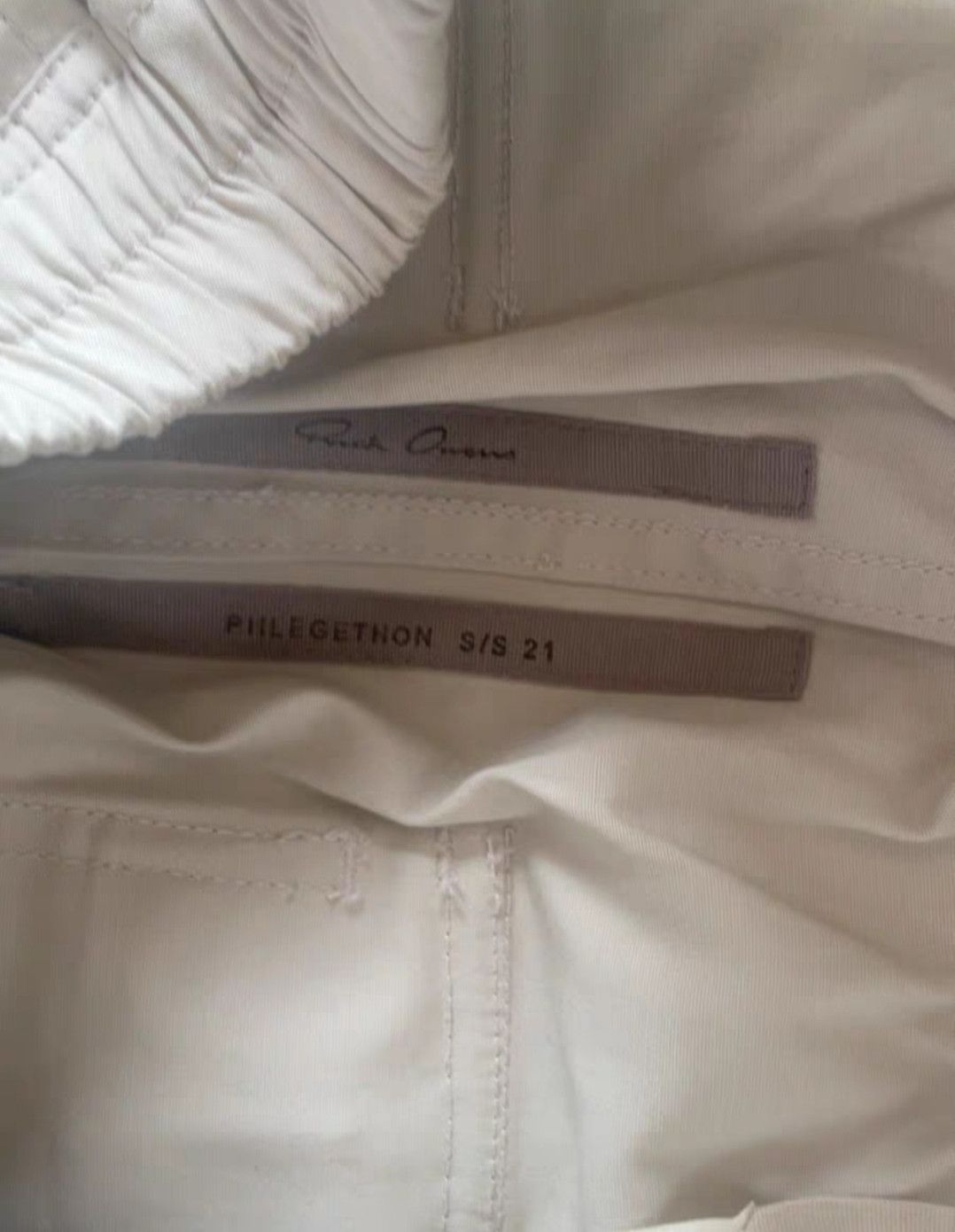 Rick Owens Rick Owens ro 21SS 5-zipper light grey pants Size US 32 / EU 48 - 3 Thumbnail
