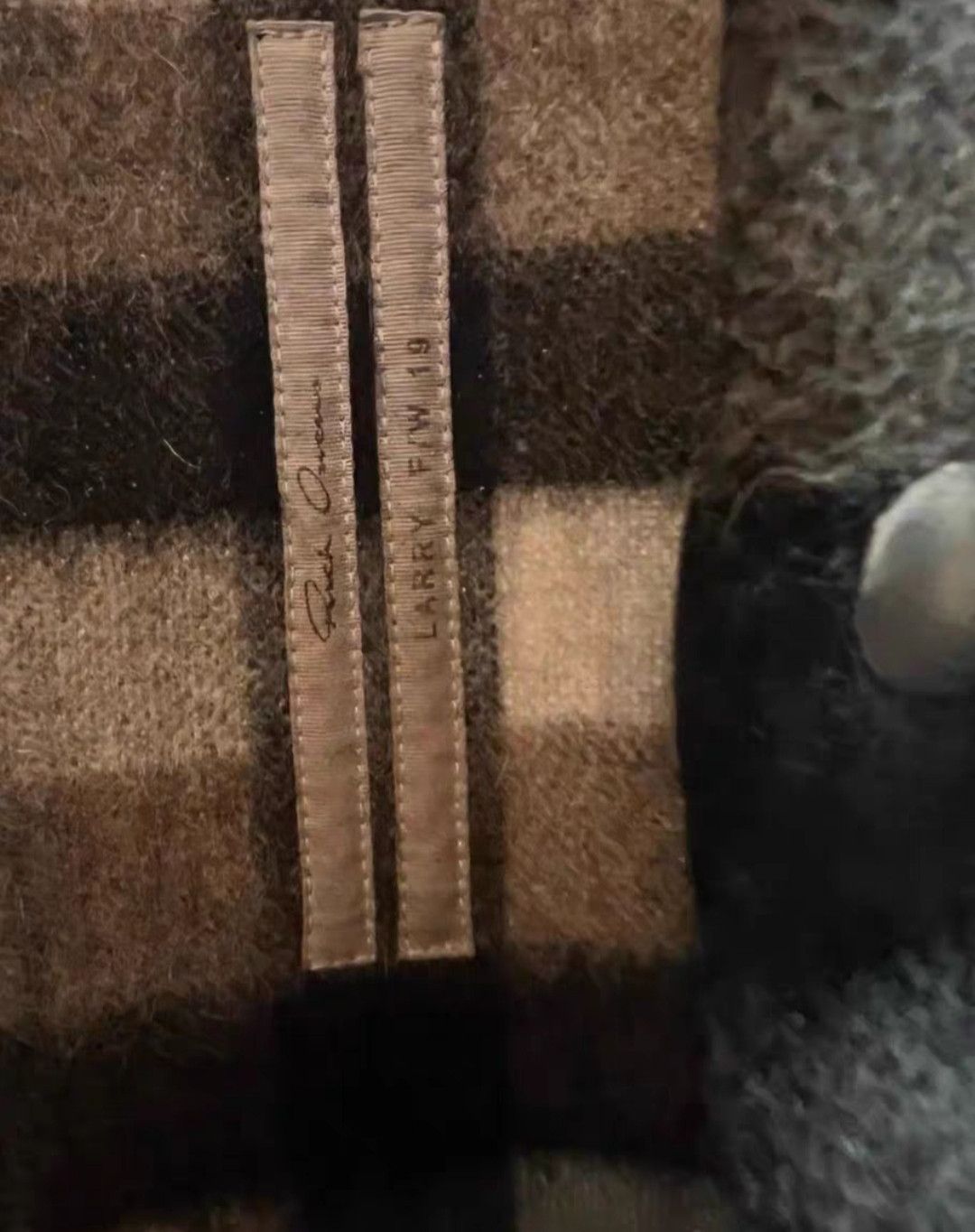 Rick Owens Rick Owens ro 19FW wool checked jacket Size US M / EU 48-50 / 2 - 3 Thumbnail