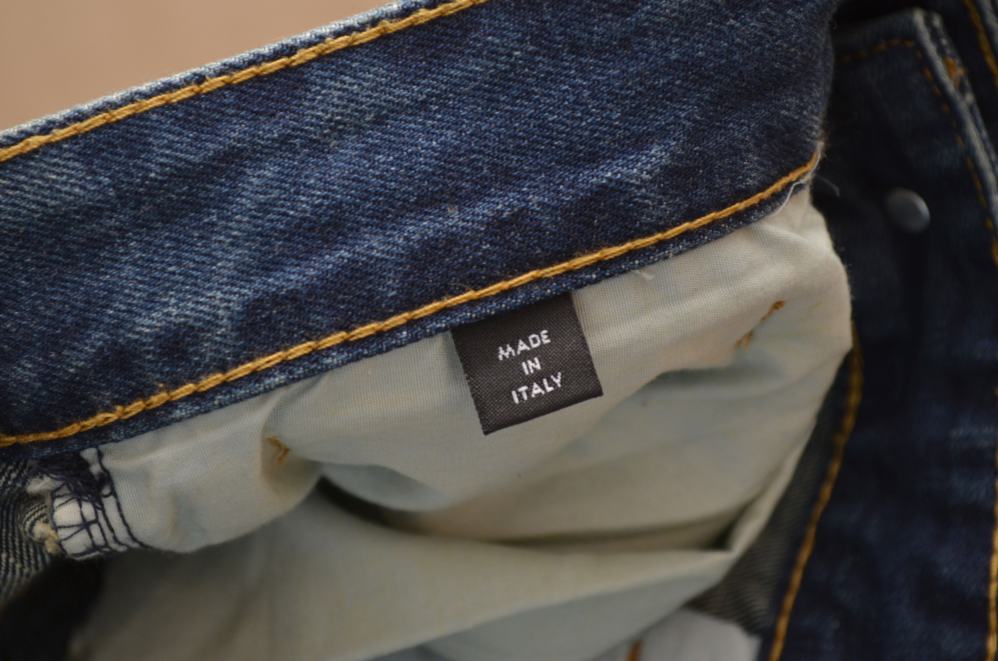 Dolce & Gabbana × Vintage Dolce & Gabbana Indigo Jeans Size W36 L34 RARE Vintage y2k Size US 36 / EU 52 - 10 Thumbnail