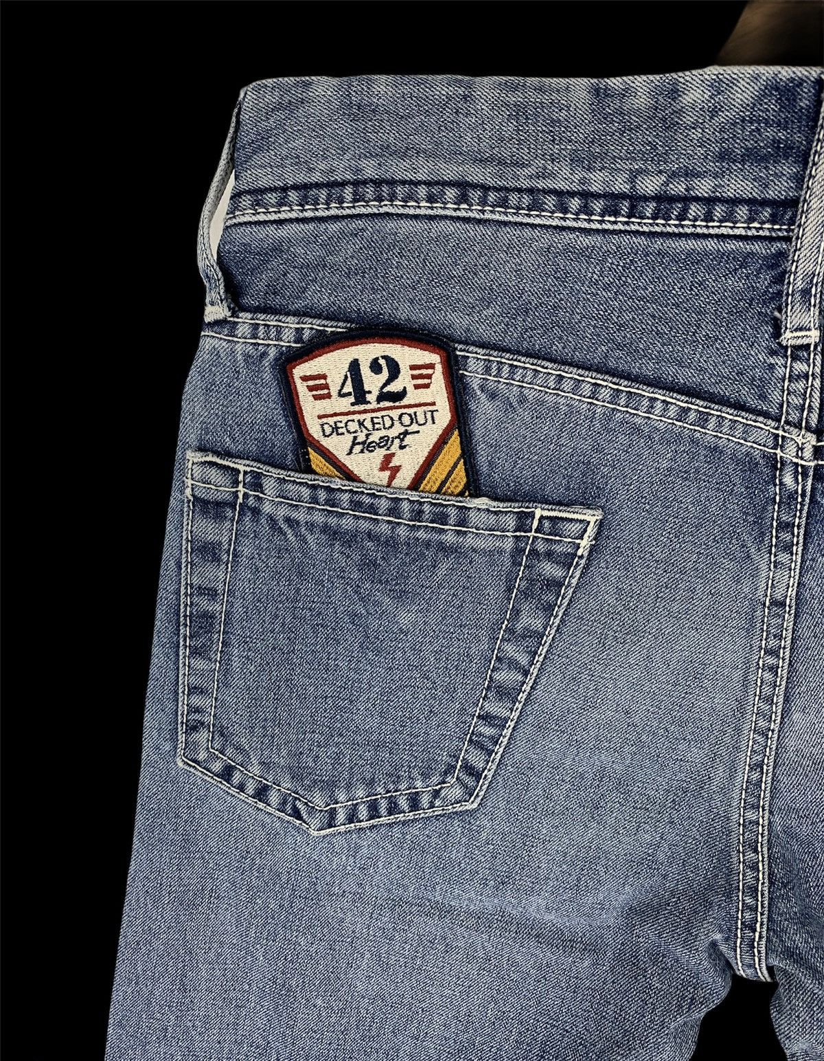 Beams Plus × Japanese Brand Beams Heart Denim Patches Bondage Pant Size US 32 / EU 48 - 8 Thumbnail