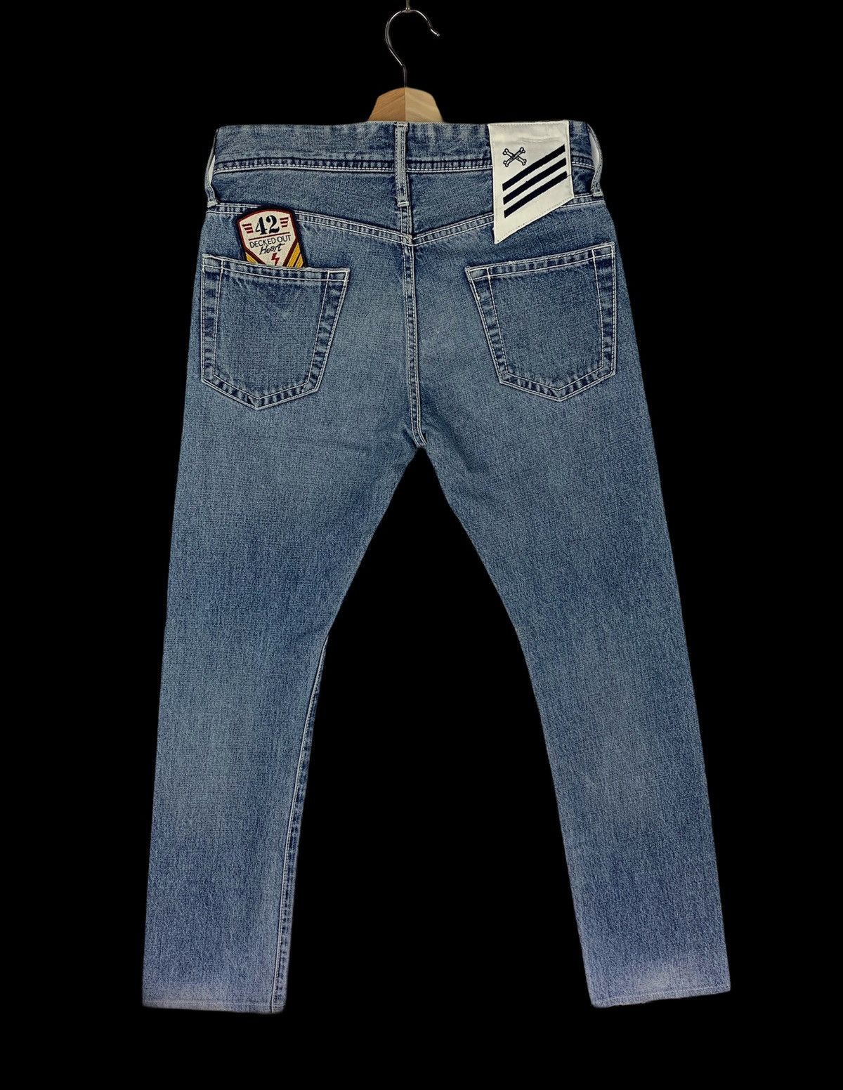 Beams Plus × Japanese Brand Beams Heart Denim Patches Bondage Pant Size US 32 / EU 48 - 6 Thumbnail