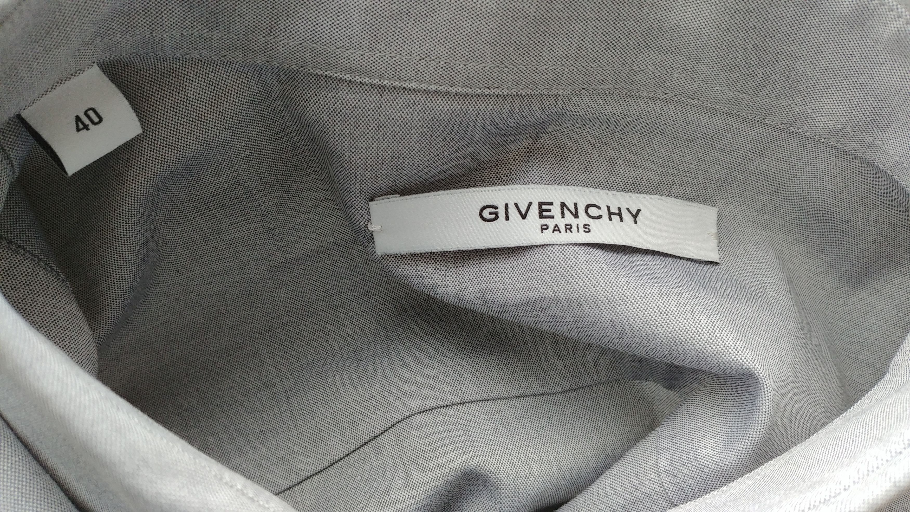 Givenchy $535 Givenchy Star Embroidered Rottweiler Shark Men's Shirt Size US M / EU 48-50 / 2 - 13 Thumbnail