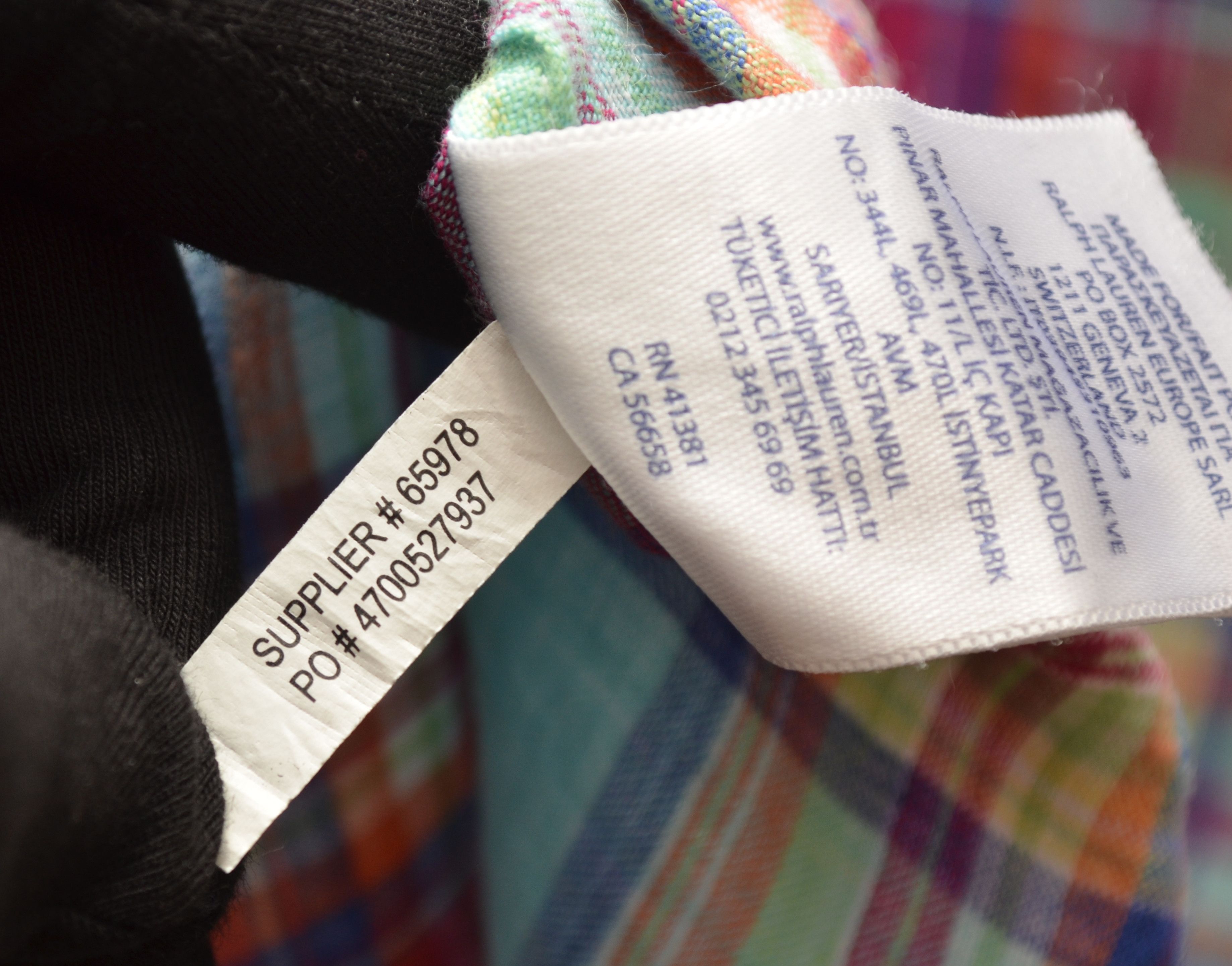 Polo Ralph Lauren Polo Ralph Lauren Slim Fit Multicolor Check Linen Shirt Sz M Size US M / EU 48-50 / 2 - 9 Thumbnail