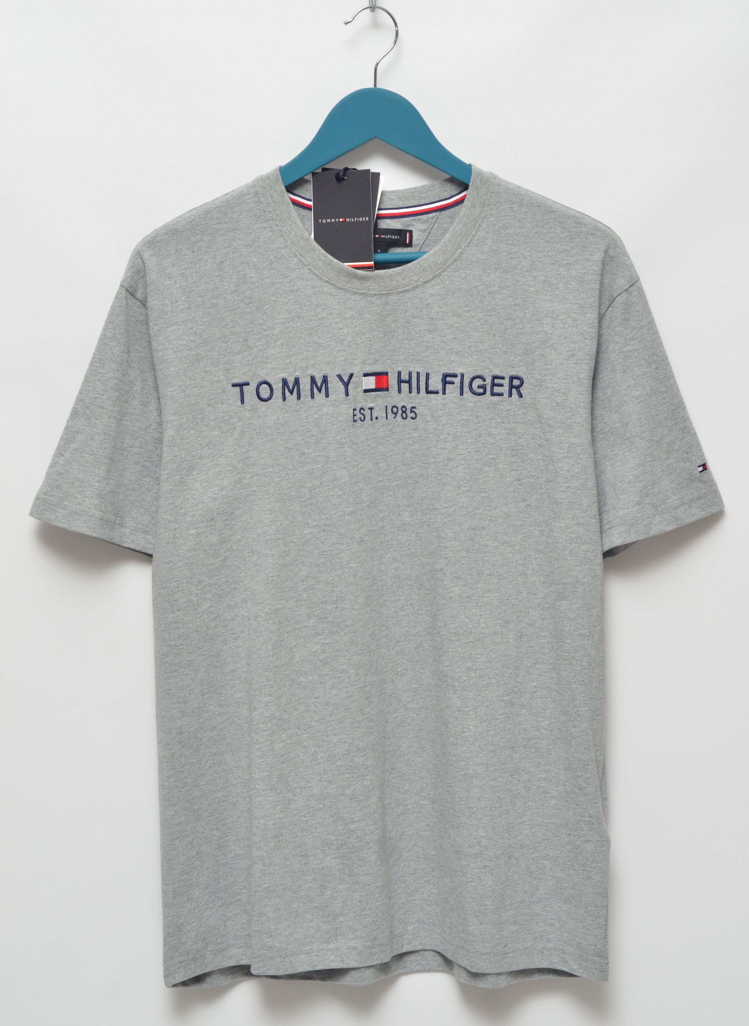 Tommy Hilfiger Tommy Hilfiger Cotton Big Logo Tee Shirt Made in Vietnam