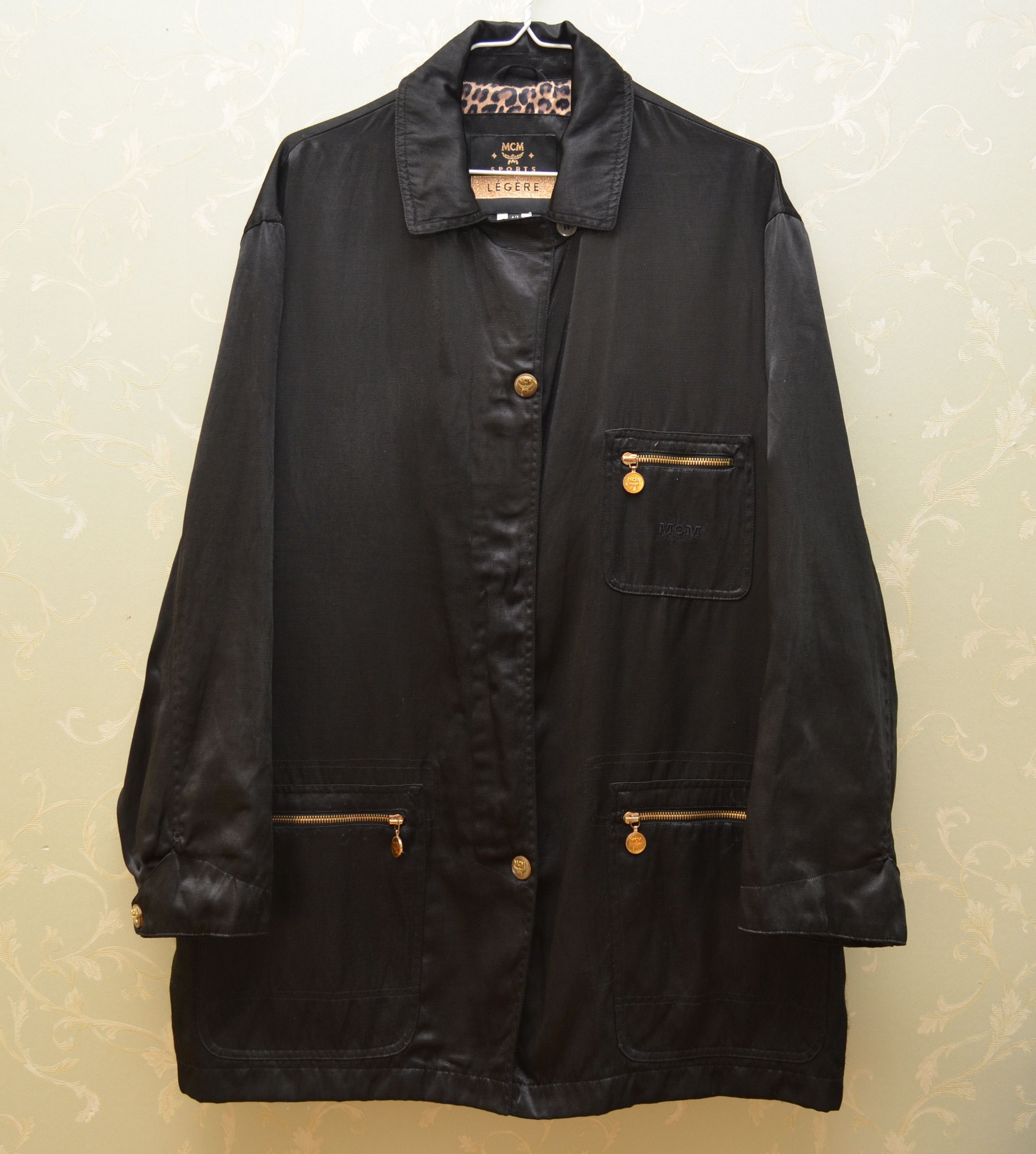 MCM × Vintage MCM Sports Legere Womens Vintage Logo Jacket 90s y2k Size M / US 6-8 / IT 42-44 - 1 Thumbnail