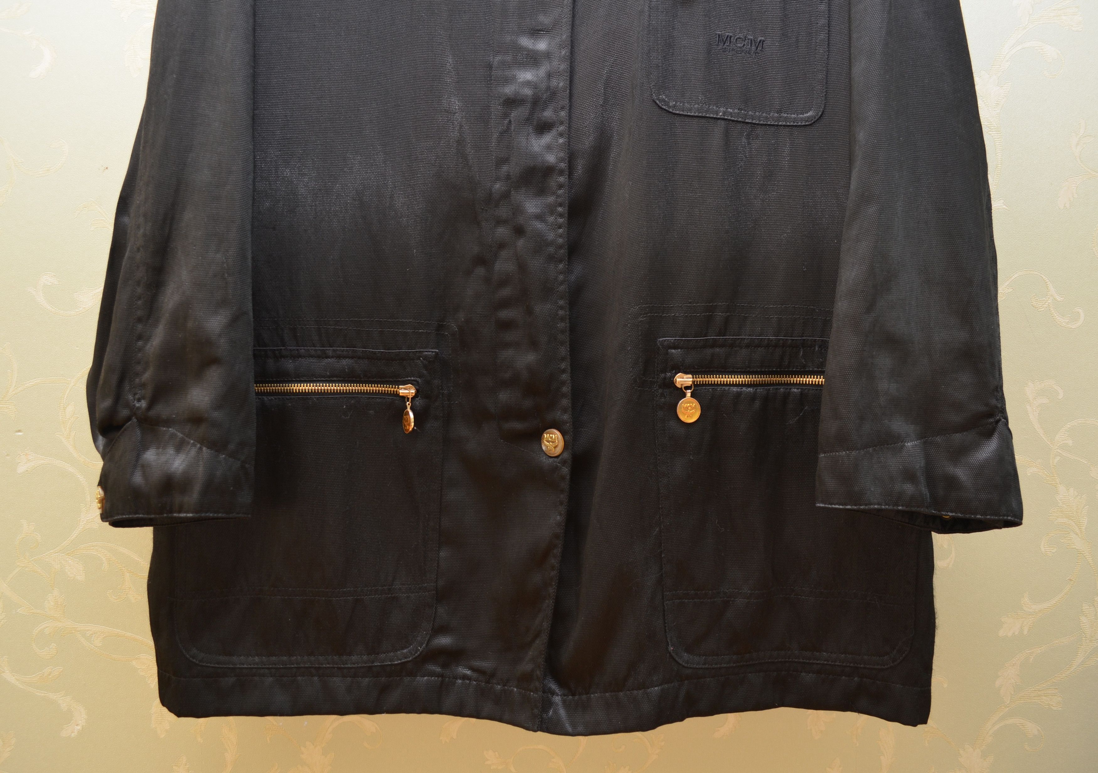 MCM × Vintage MCM Sports Legere Womens Vintage Logo Jacket 90s y2k Size M / US 6-8 / IT 42-44 - 3 Thumbnail