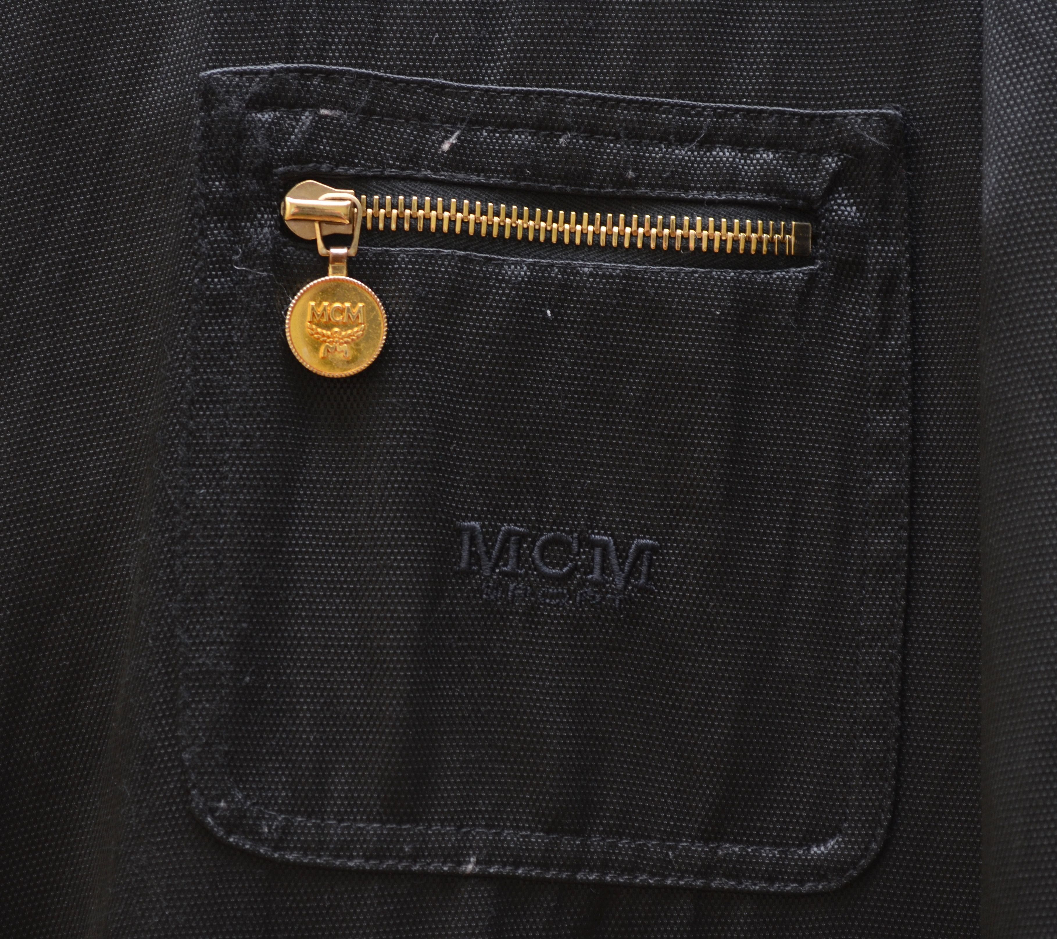 MCM × Vintage MCM Sports Legere Womens Vintage Logo Jacket 90s y2k Size M / US 6-8 / IT 42-44 - 4 Thumbnail