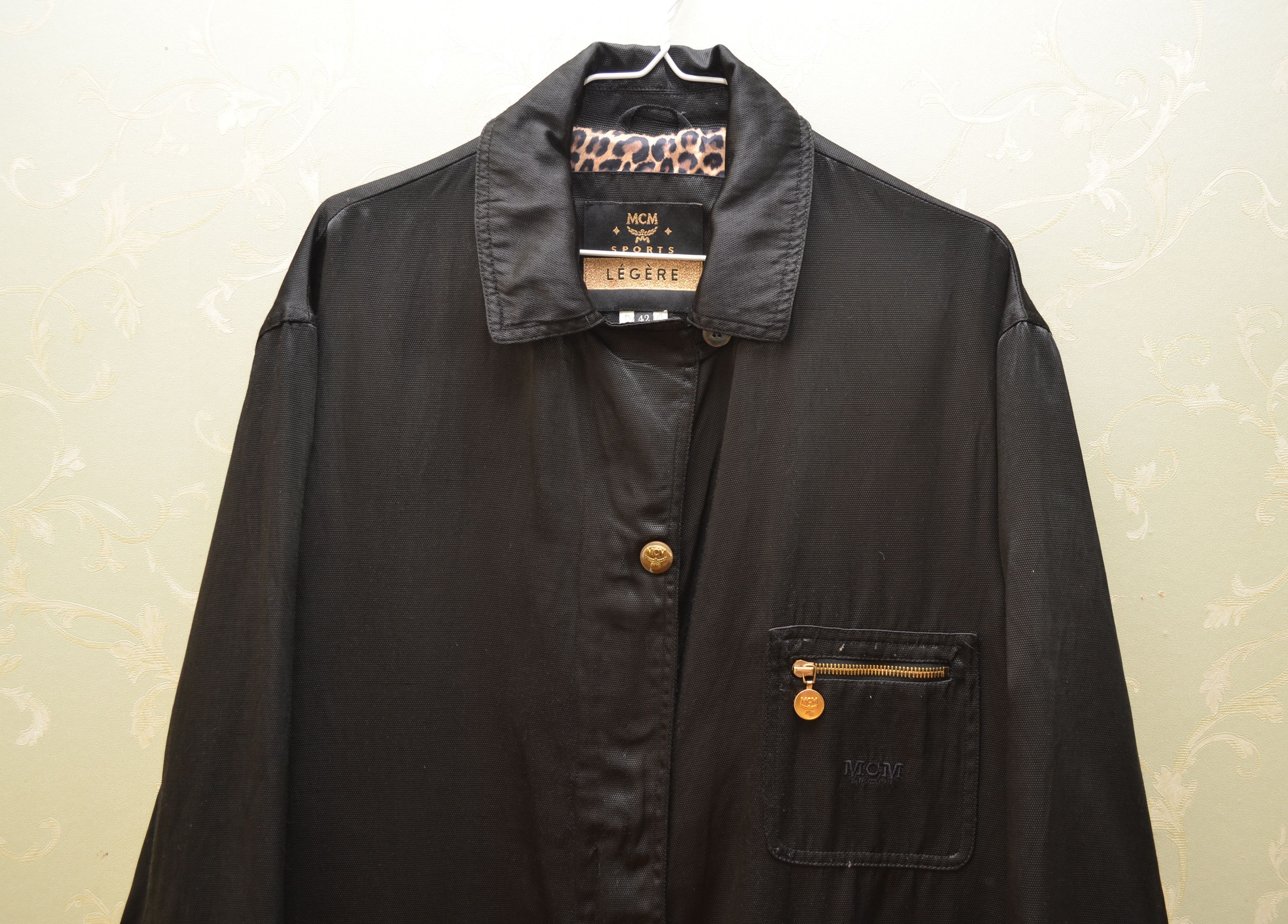 MCM × Vintage MCM Sports Legere Womens Vintage Logo Jacket 90s y2k Size M / US 6-8 / IT 42-44 - 2 Thumbnail