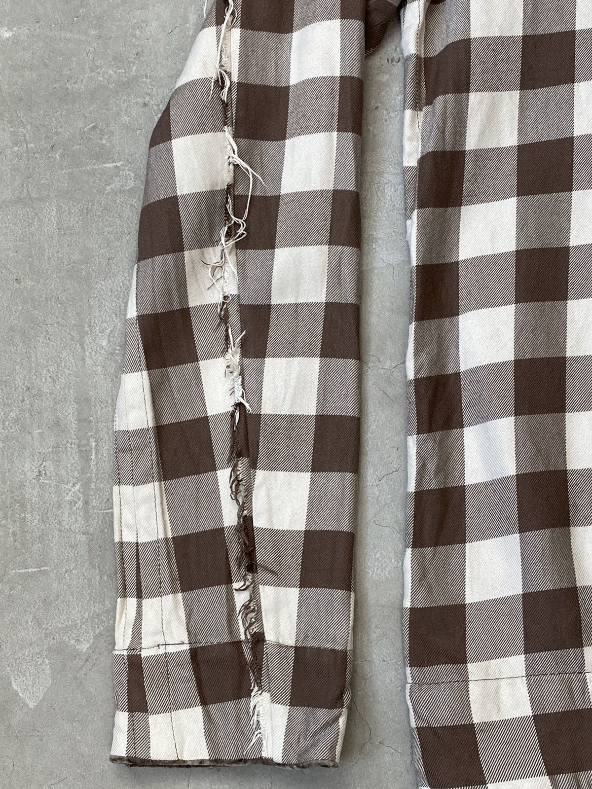 Takahiromiyashita The Soloist. Soloist Raw Edge & Velvet Pullover Top Size US M / EU 48-50 / 2 - 3 Thumbnail