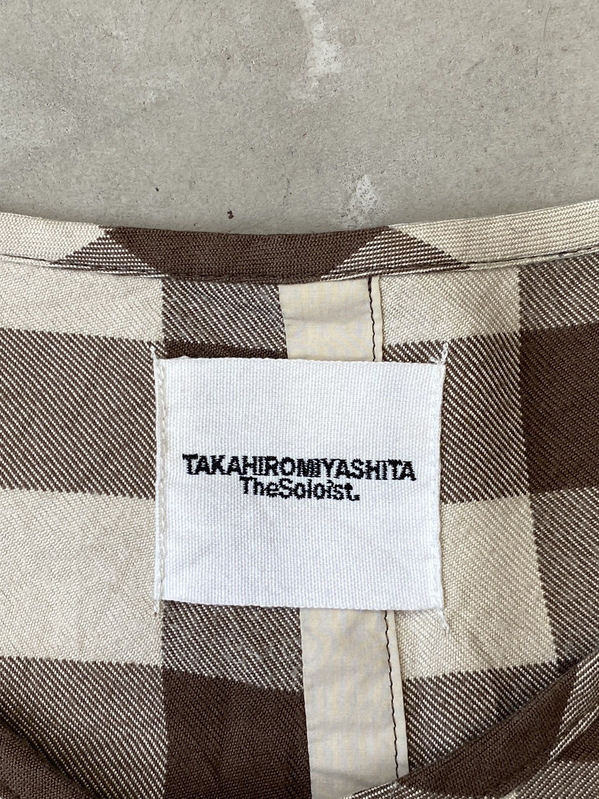 Takahiromiyashita The Soloist. Soloist Raw Edge & Velvet Pullover Top Size US M / EU 48-50 / 2 - 6 Thumbnail