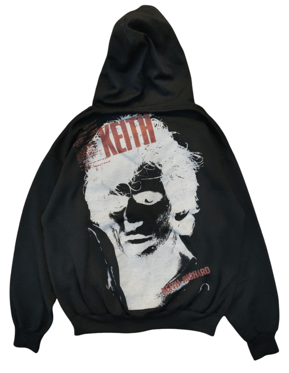 Vintage 💥LAST CALL💥 Vintage Keith Richard Hoodie Size US L / EU 52-54 / 3 - 1 Thumbnail