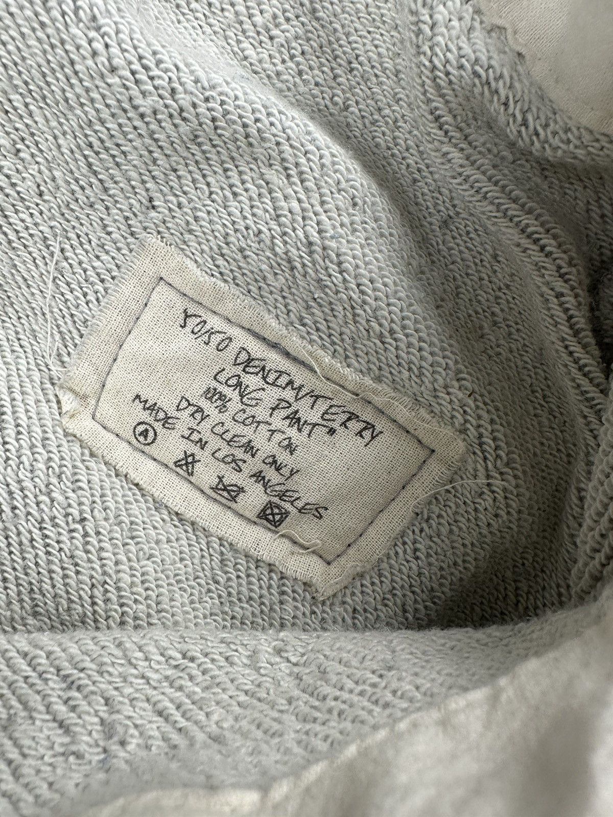 Greg Lauren 50/50 Denim/Terry Long Pant Size US 36 / EU 52 - 5 Thumbnail
