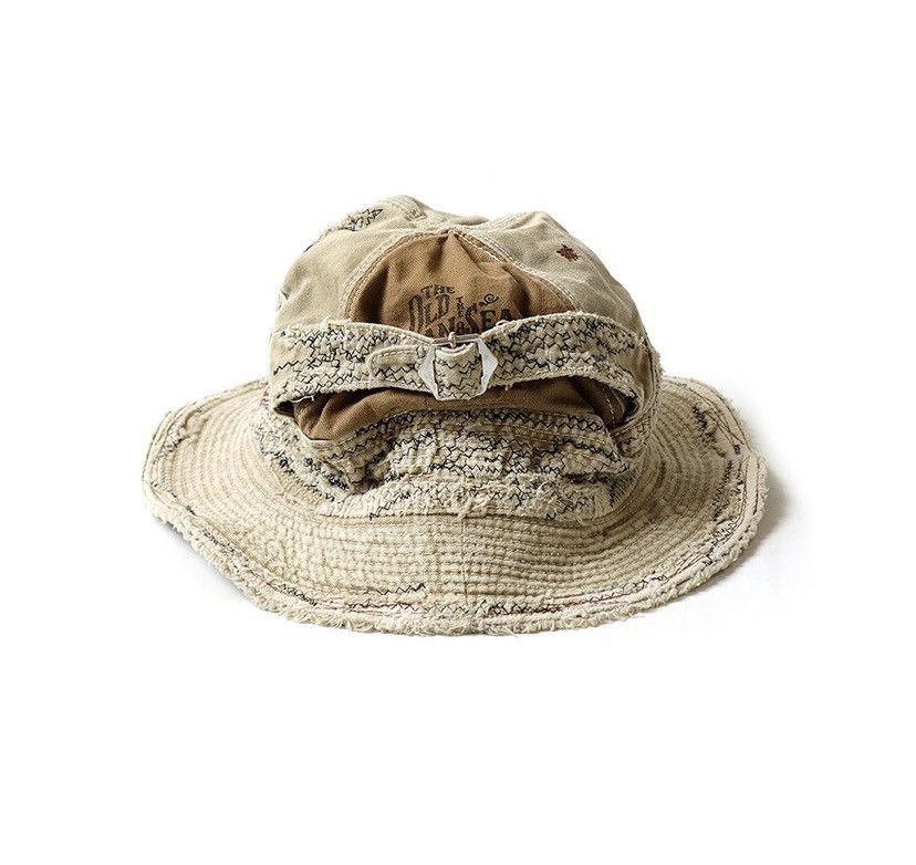 Kapital Kapital chino old man and sea hat crash remake Size ONE SIZE - 3 Thumbnail