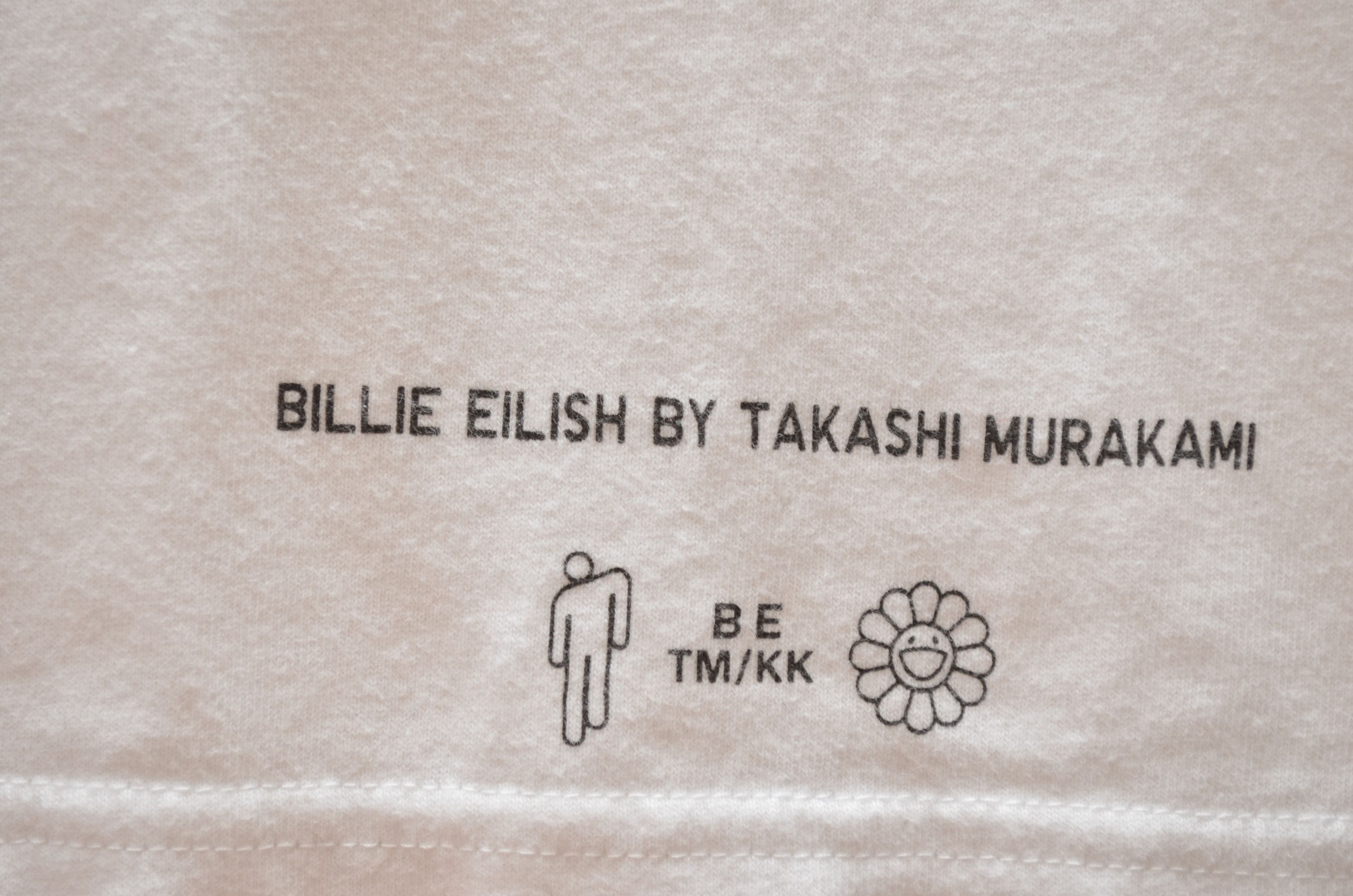 Billie Eilish × Takashi Murakami × Uniqlo Uniqlo Takashi Murakami White Logo T Shirt Size US S / EU 44-46 / 1 - 4 Thumbnail
