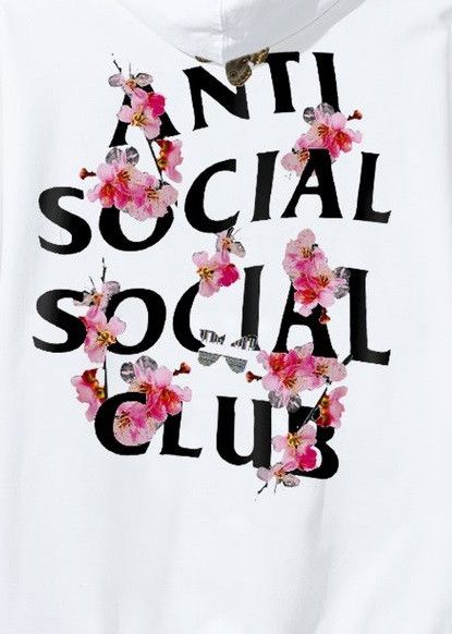 Anti Social Social Club DS AW21 Black ASSC KKOCH White Hoodie Bape KITH KAWS Size US S / EU 44-46 / 1 - 3 Thumbnail