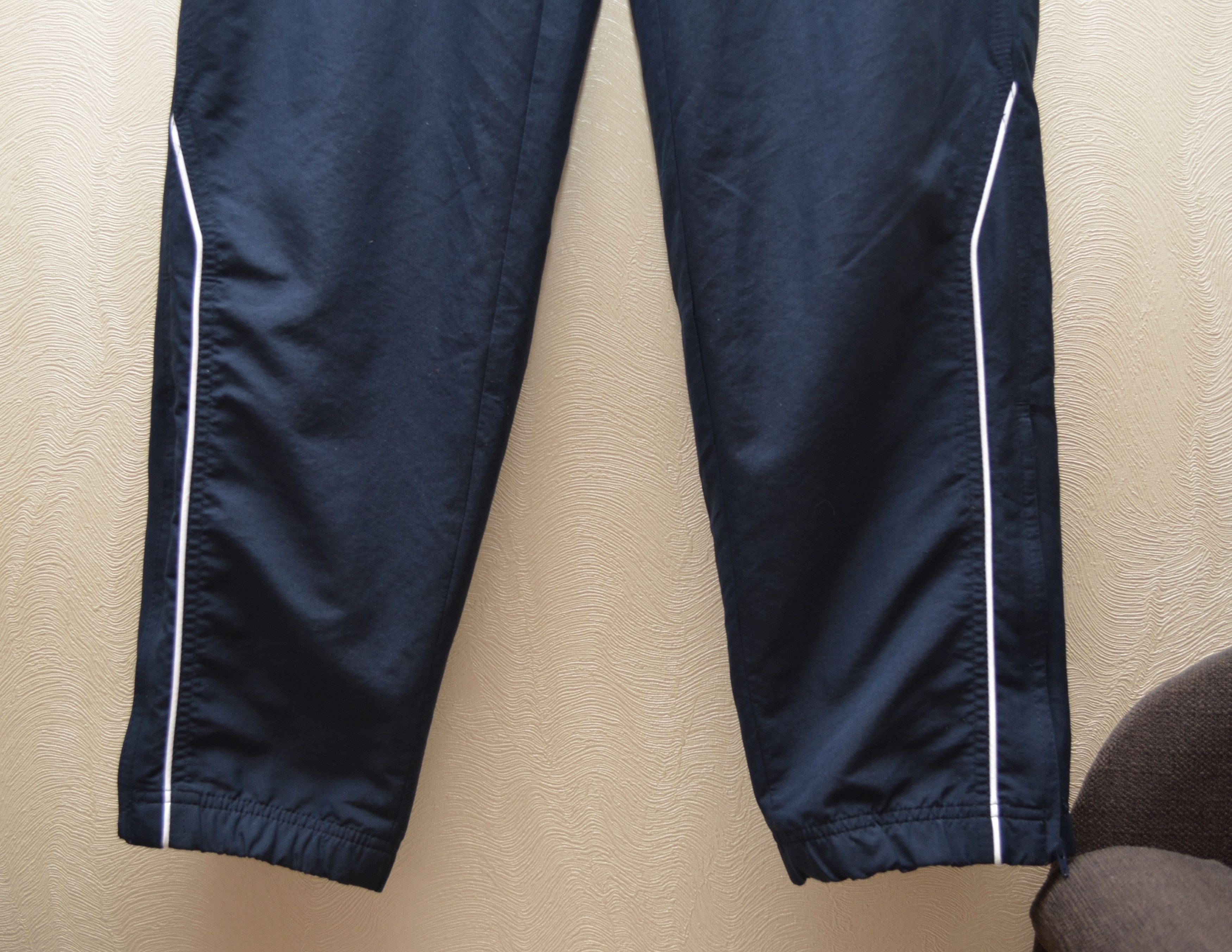 Nike × Vintage Vintage Nike Nylon Track Pants Embroided Logo Swoosh sz М Size US 32 / EU 48 - 4 Thumbnail